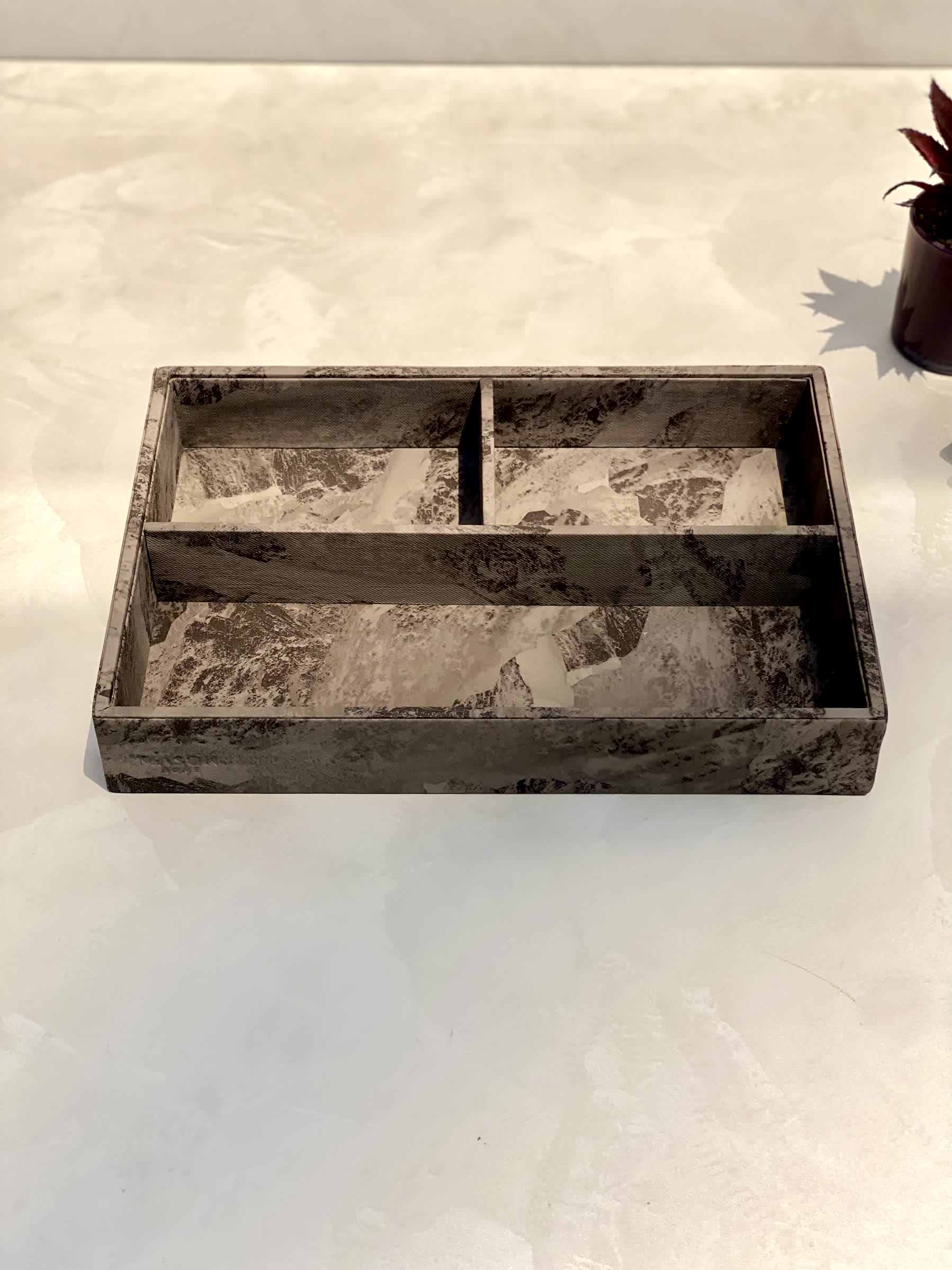 Indo Mocha Organizer Tray - 3 Slots