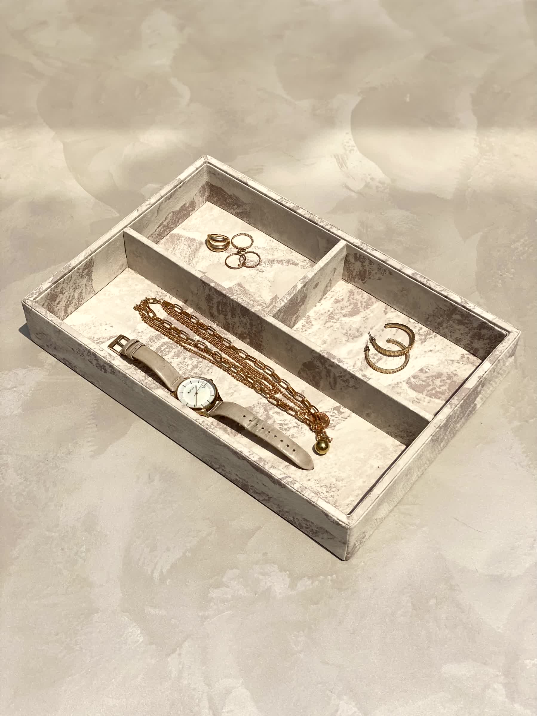 Indo Latte Organizer Tray - 3 Slots