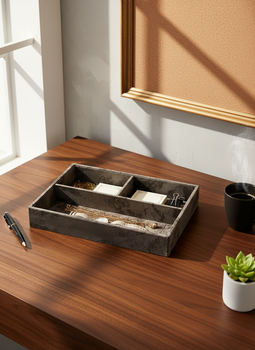 Indo Mocha Organizer Tray - 3 Slots