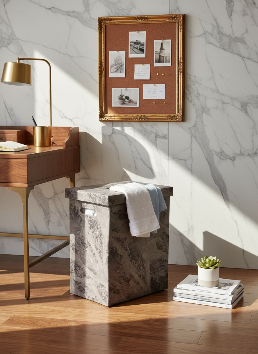 Indo Mocha Laundry Basket