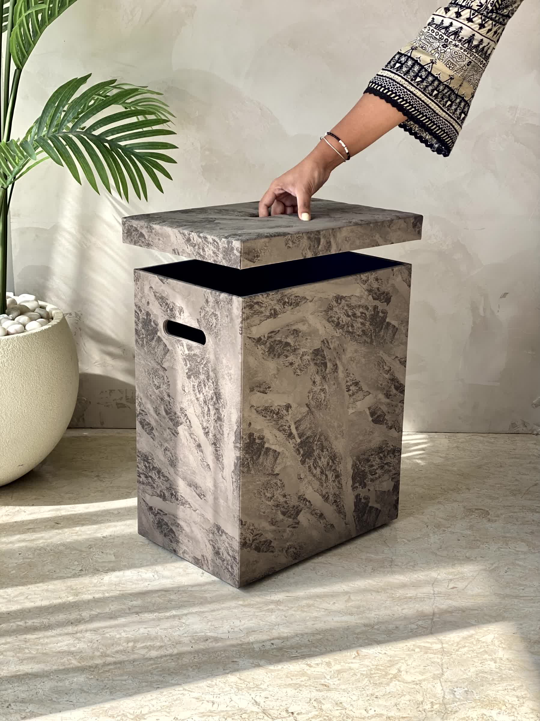 Indo Mocha Laundry Basket