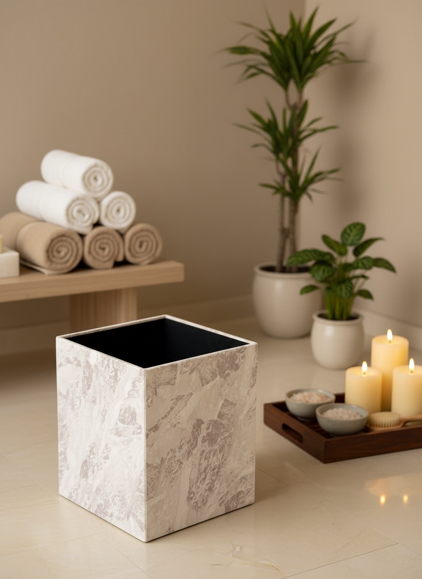 Indo Latte Square Dustbin