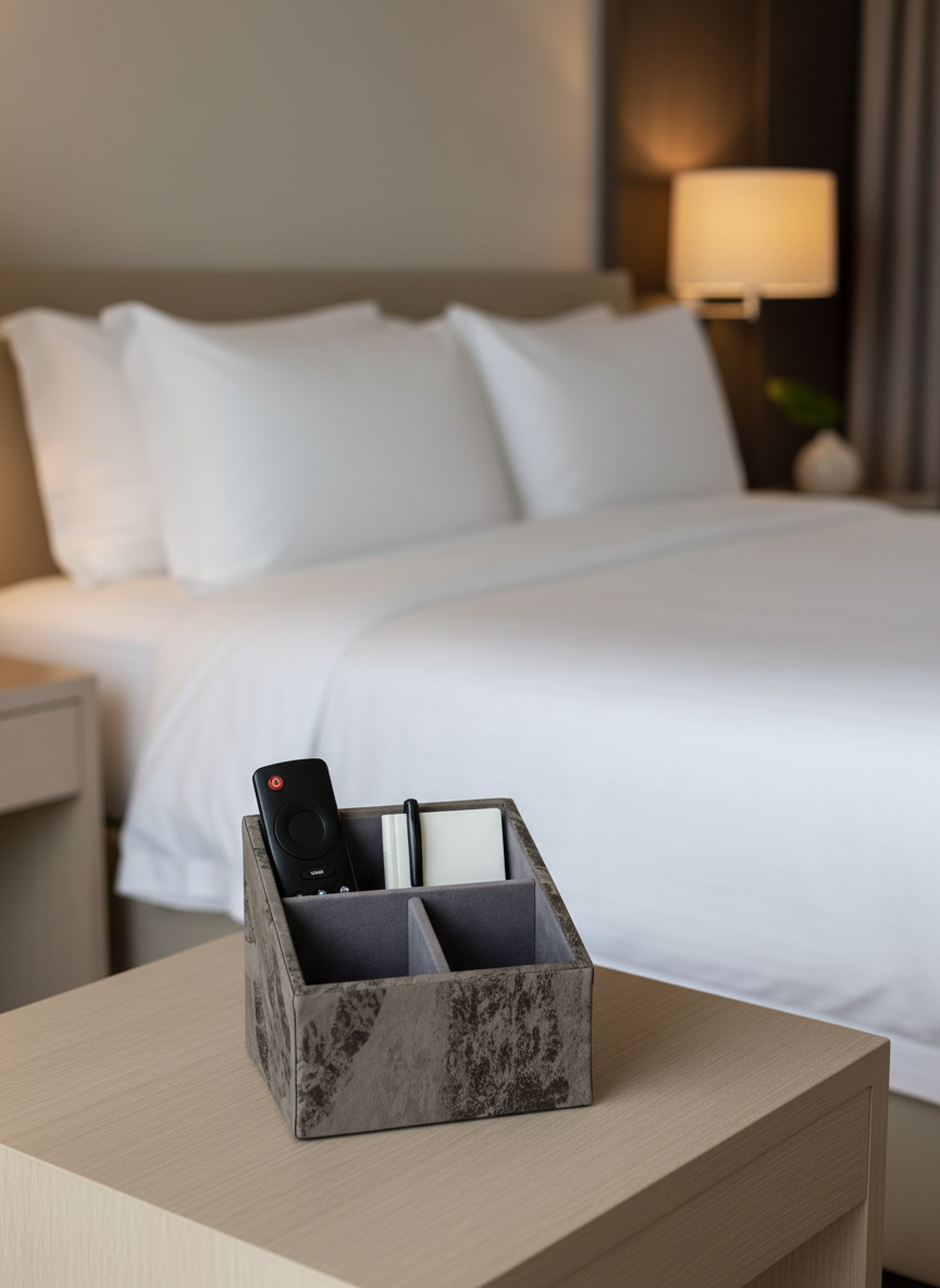 Indo Mocha Remote Holder - 3 Slot