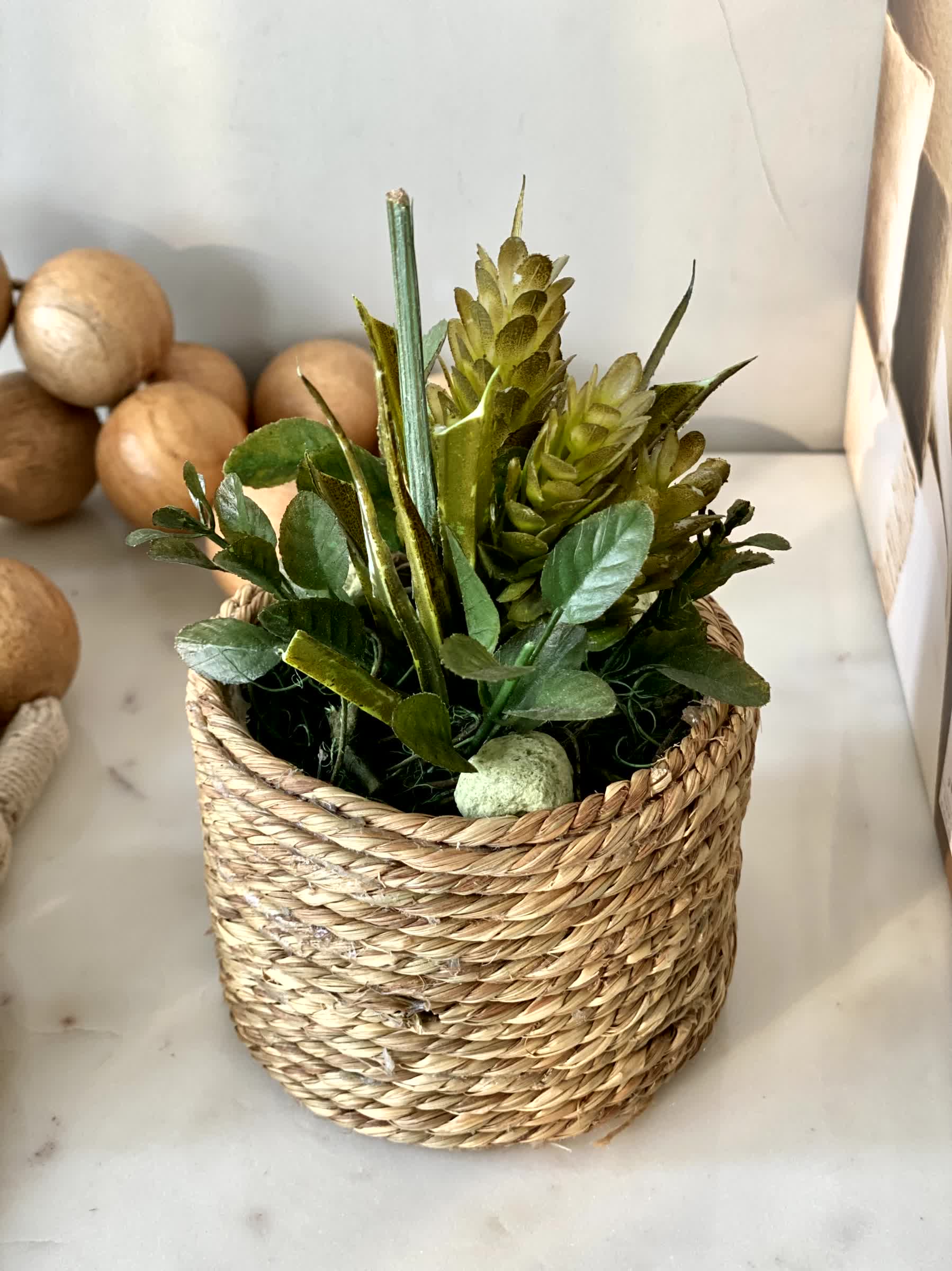 Artificial Jute Bonsai Pot