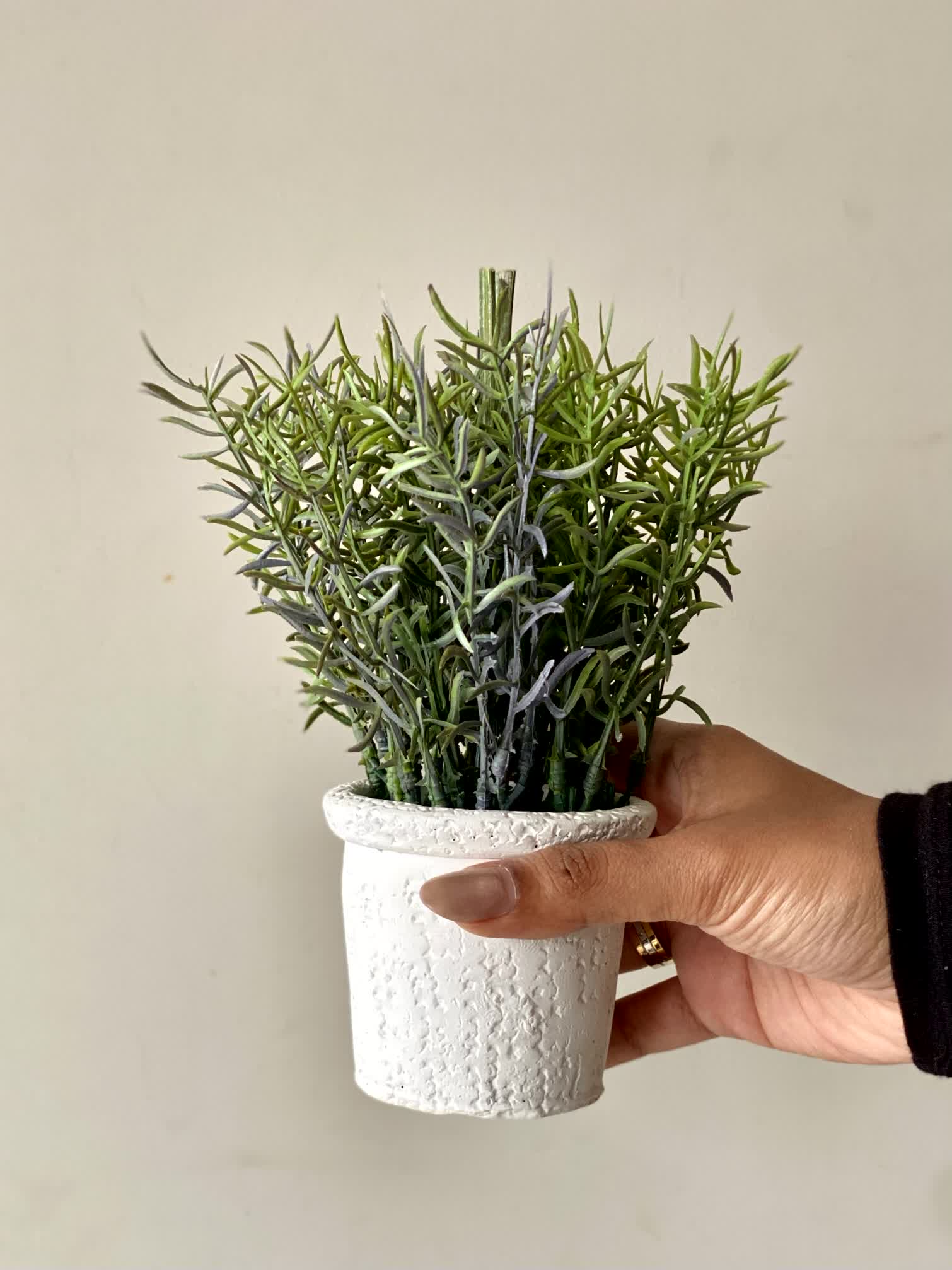 Artificial Rosemary Pot
