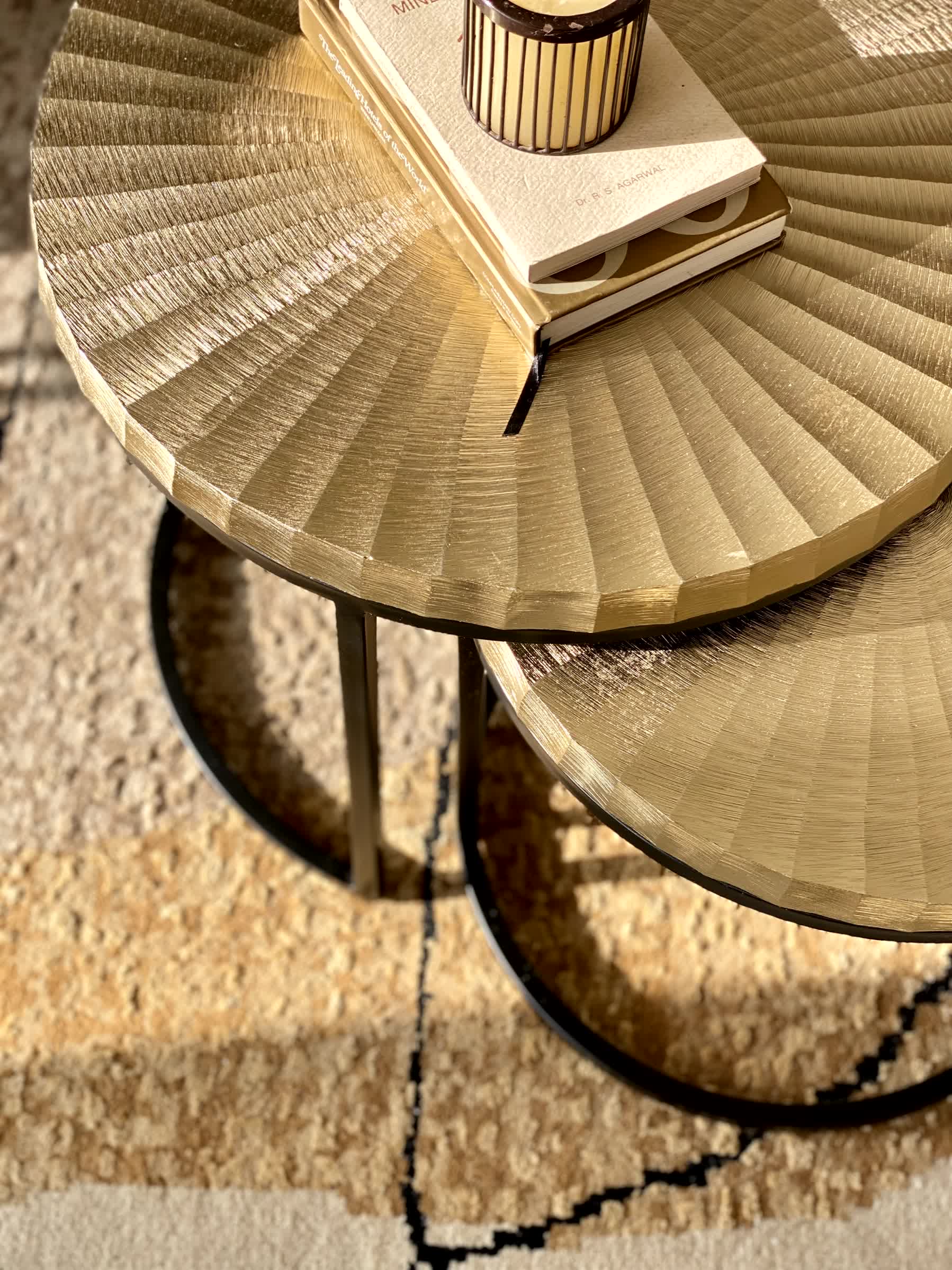 Ghana Nesting Side Table - Set of 2