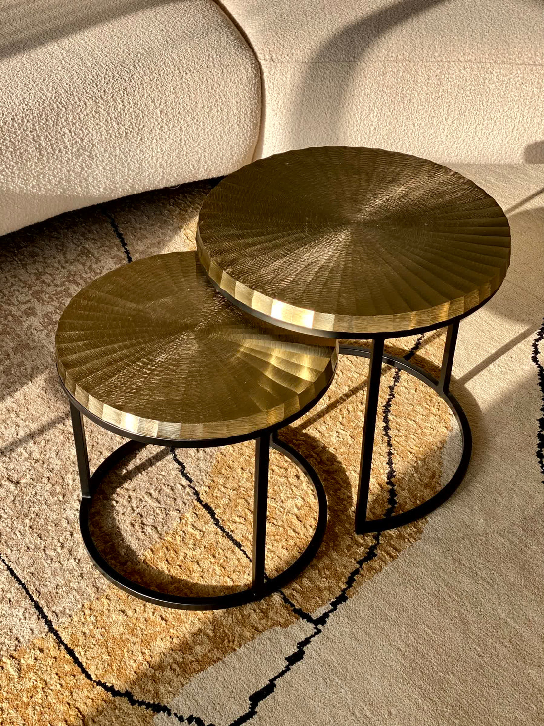 Ghana Nesting Side Table - Set of 2
