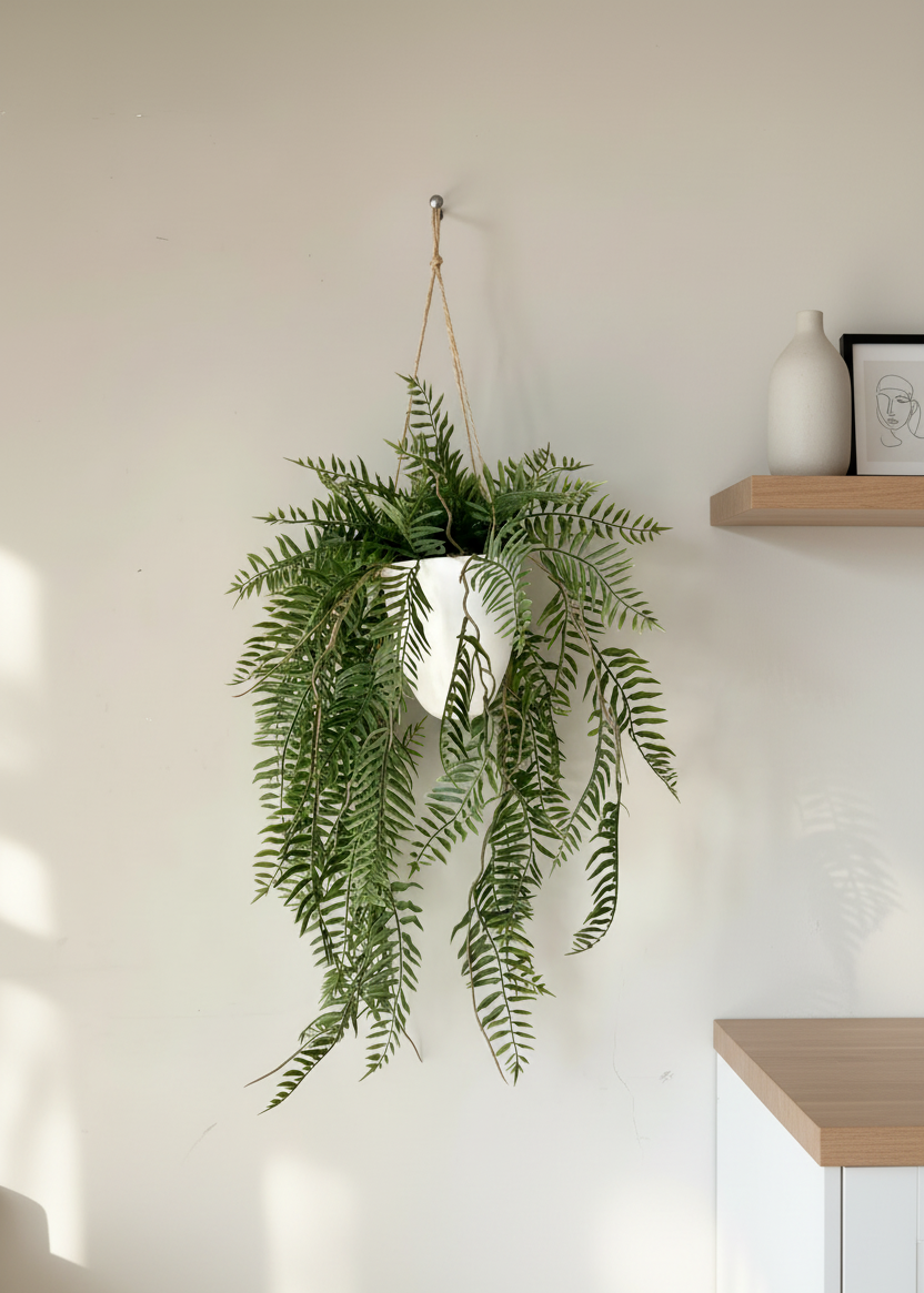 Artificial Hanging Fern