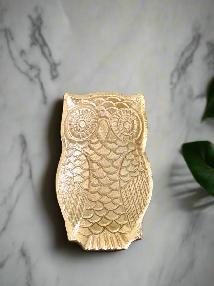 Luxe Owl Trinket Tray