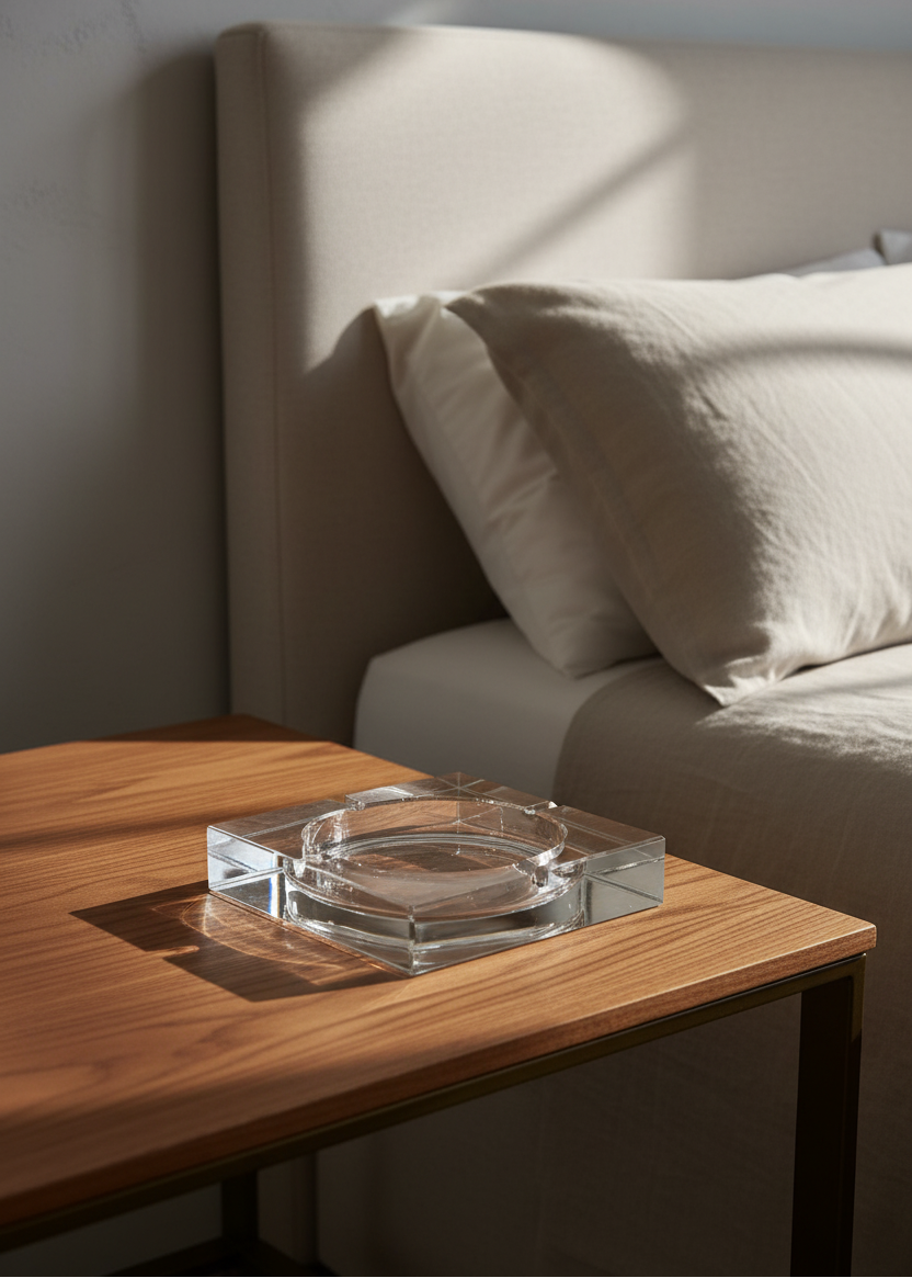 Auric Crystal Ashtray