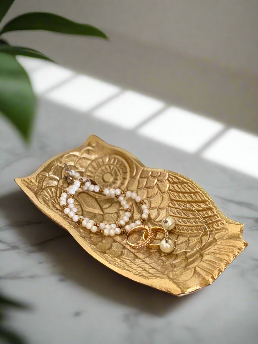 Luxe Owl Trinket Tray
