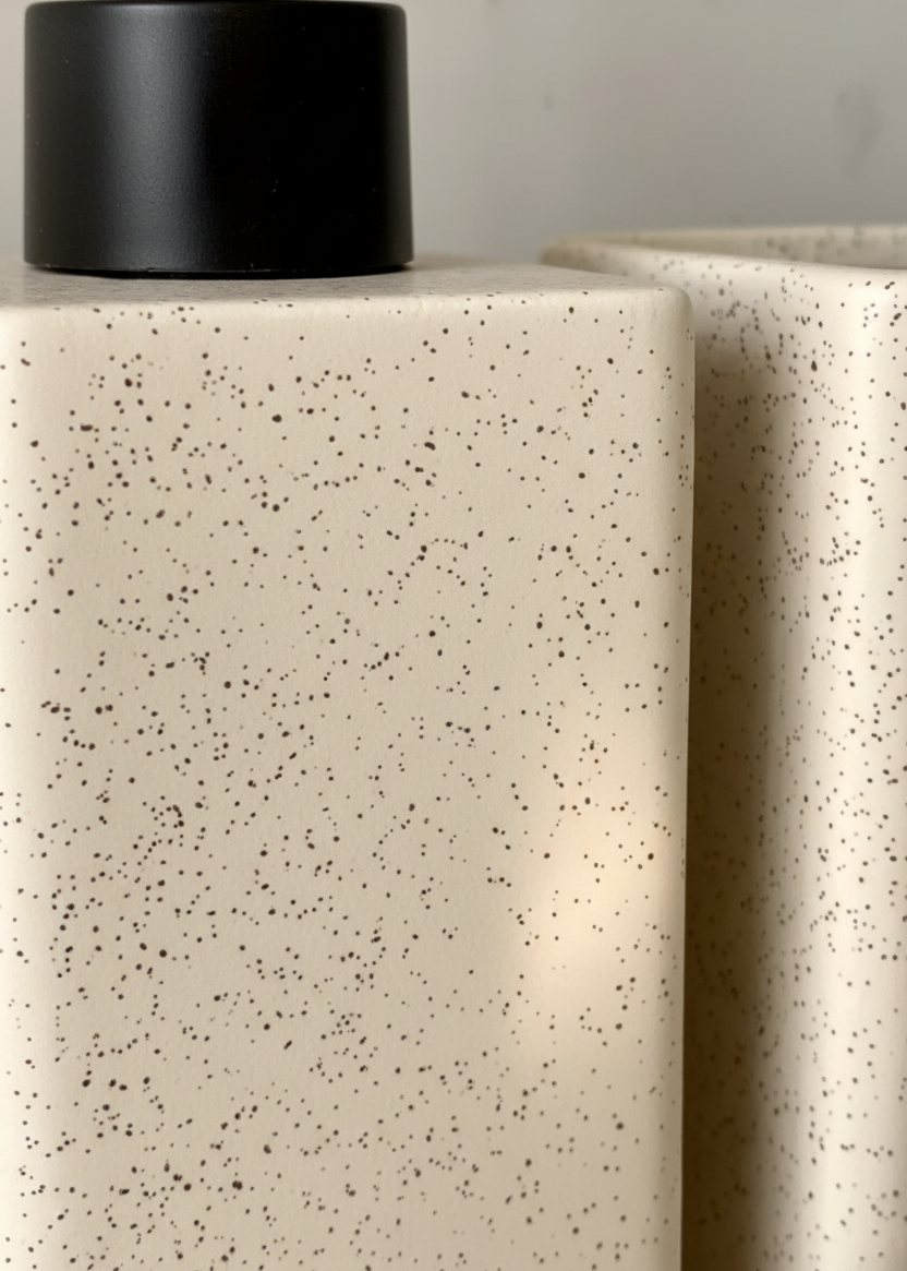 Slate Bathroom Set - Beige