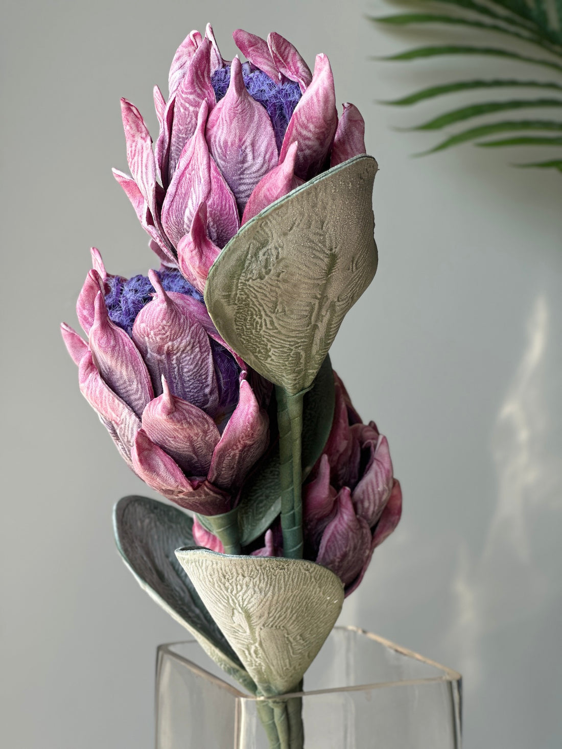 Artificial Emperor Flower Stem - Purple