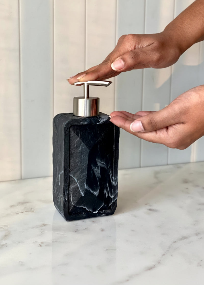 Casa Bathroom Dispenser - Black