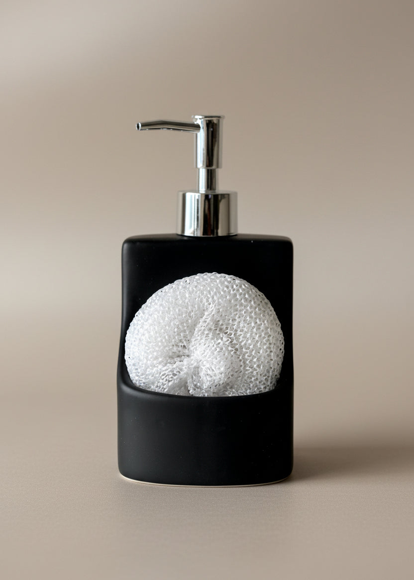 Dual Noir Bathroom Dispenser