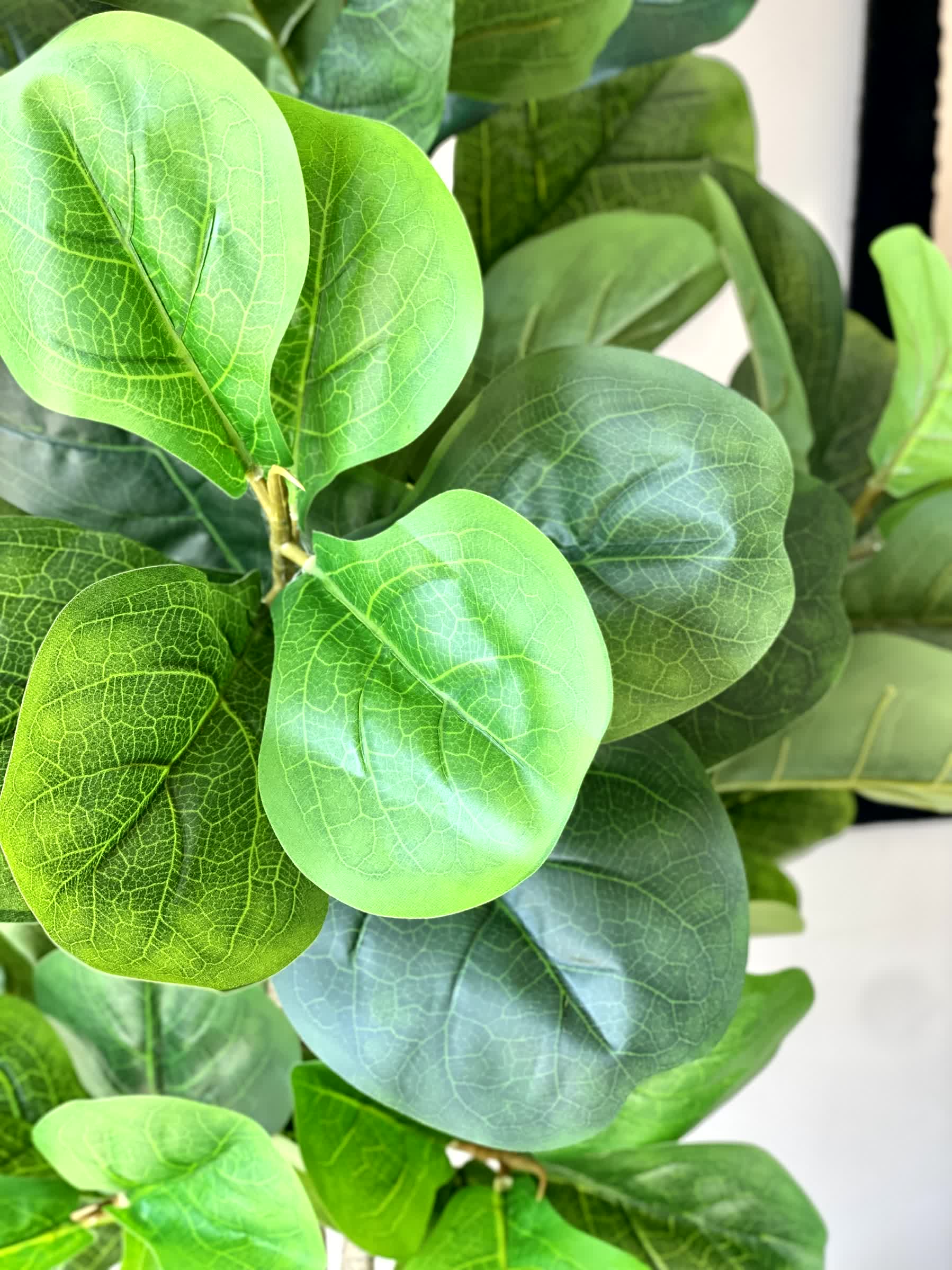 Artificial Decadent Fiddle Plant - 5.5 Feet