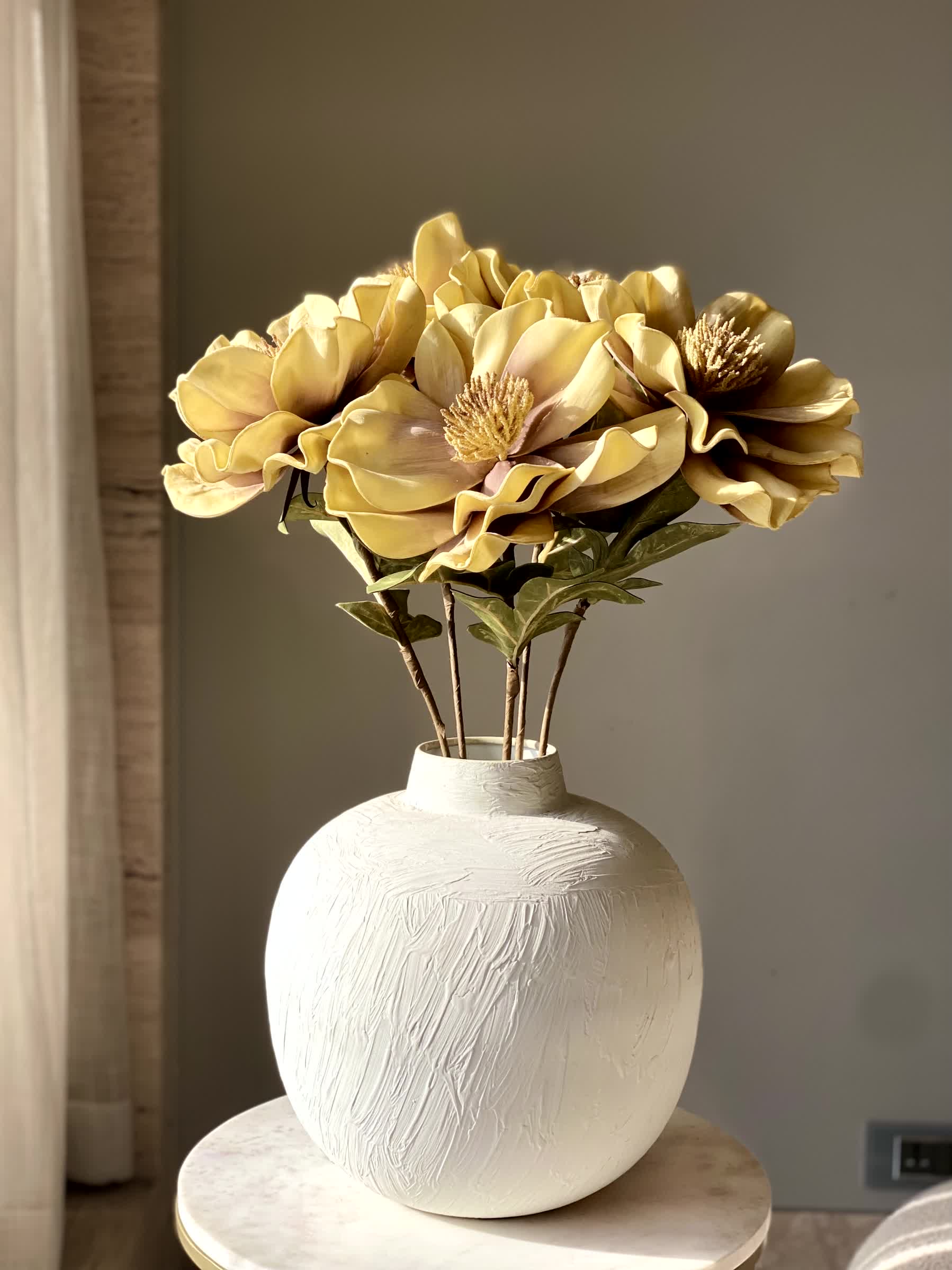 Artificial Daffodil Flower Stem - Yellow (One Stem)