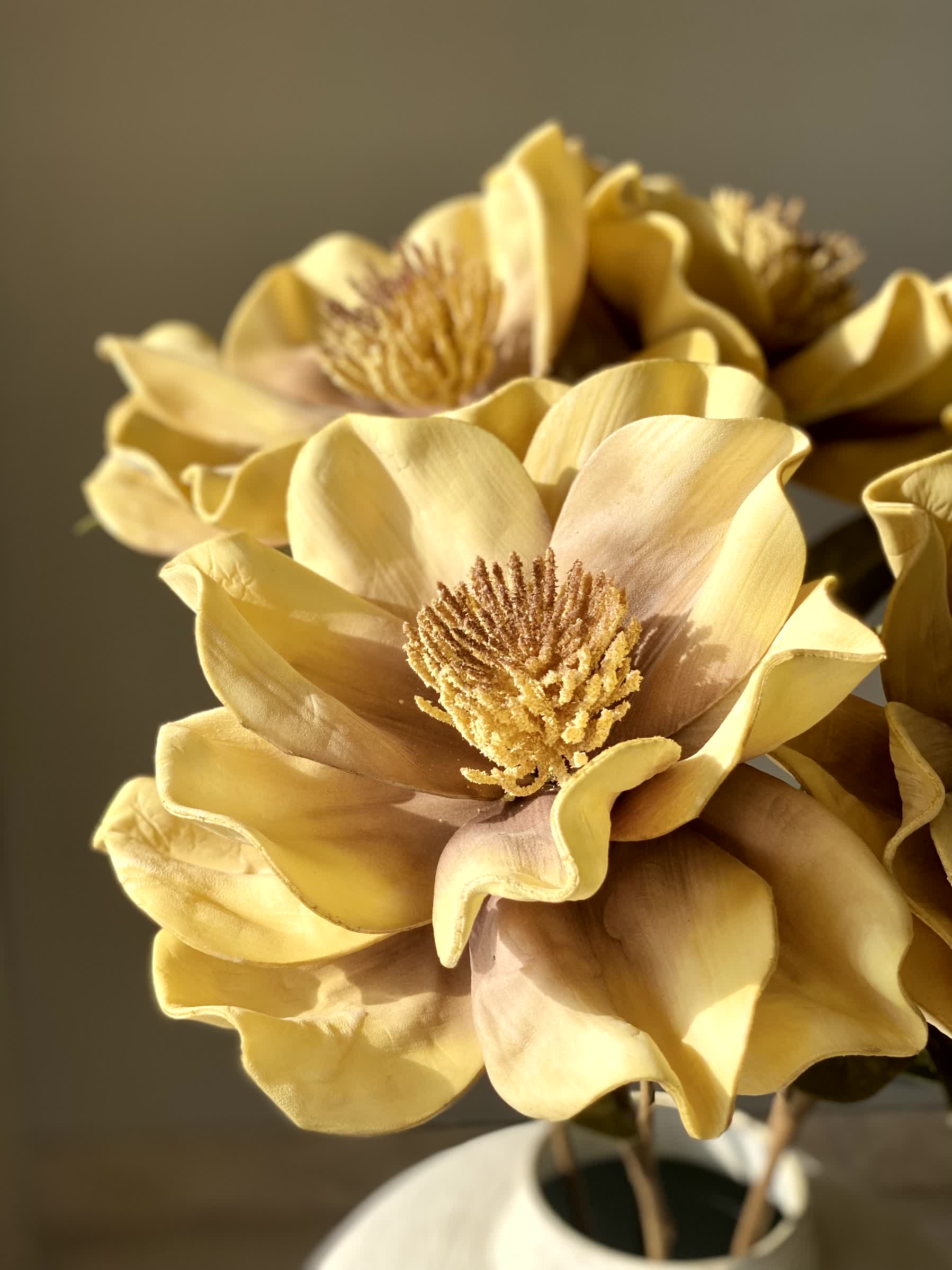 Artificial Daffodil Flower Stem - Yellow (One Stem)