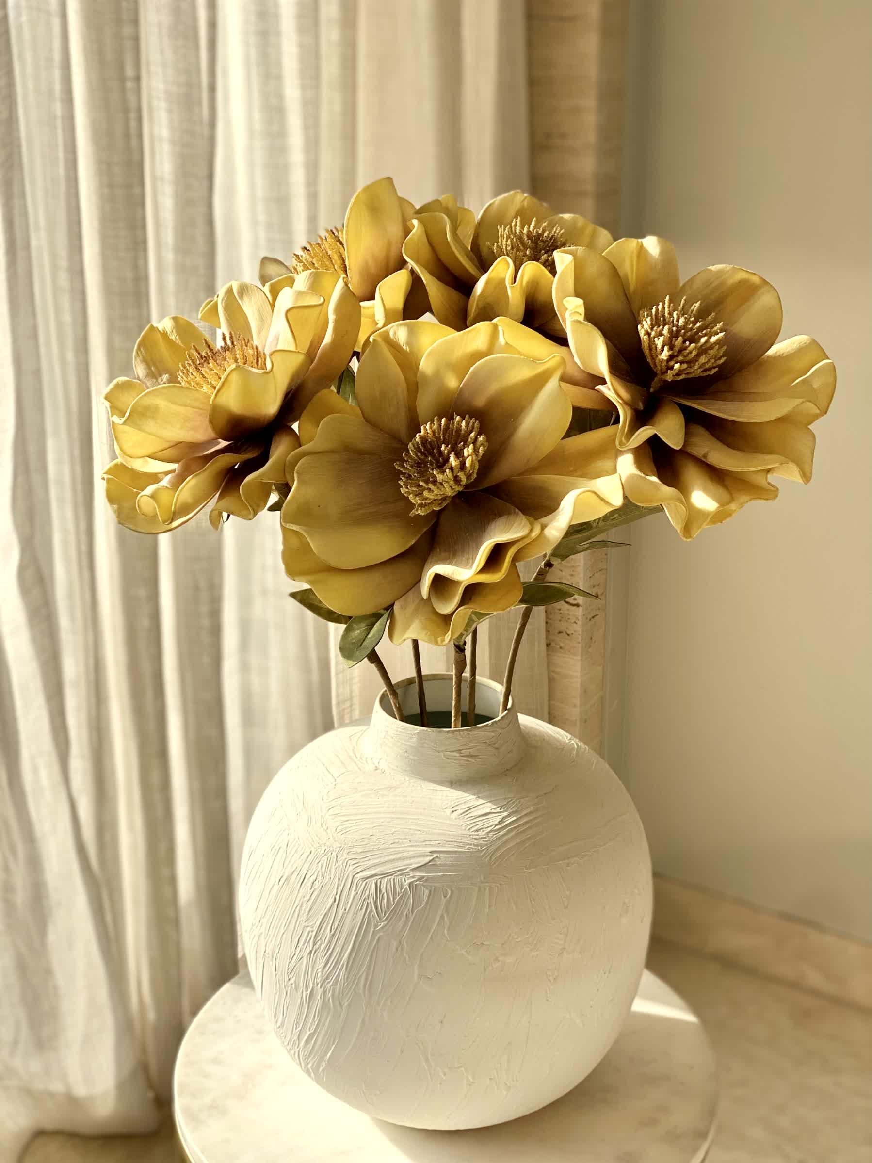 Artificial Daffodil Flower Stem - Yellow (One Stem)