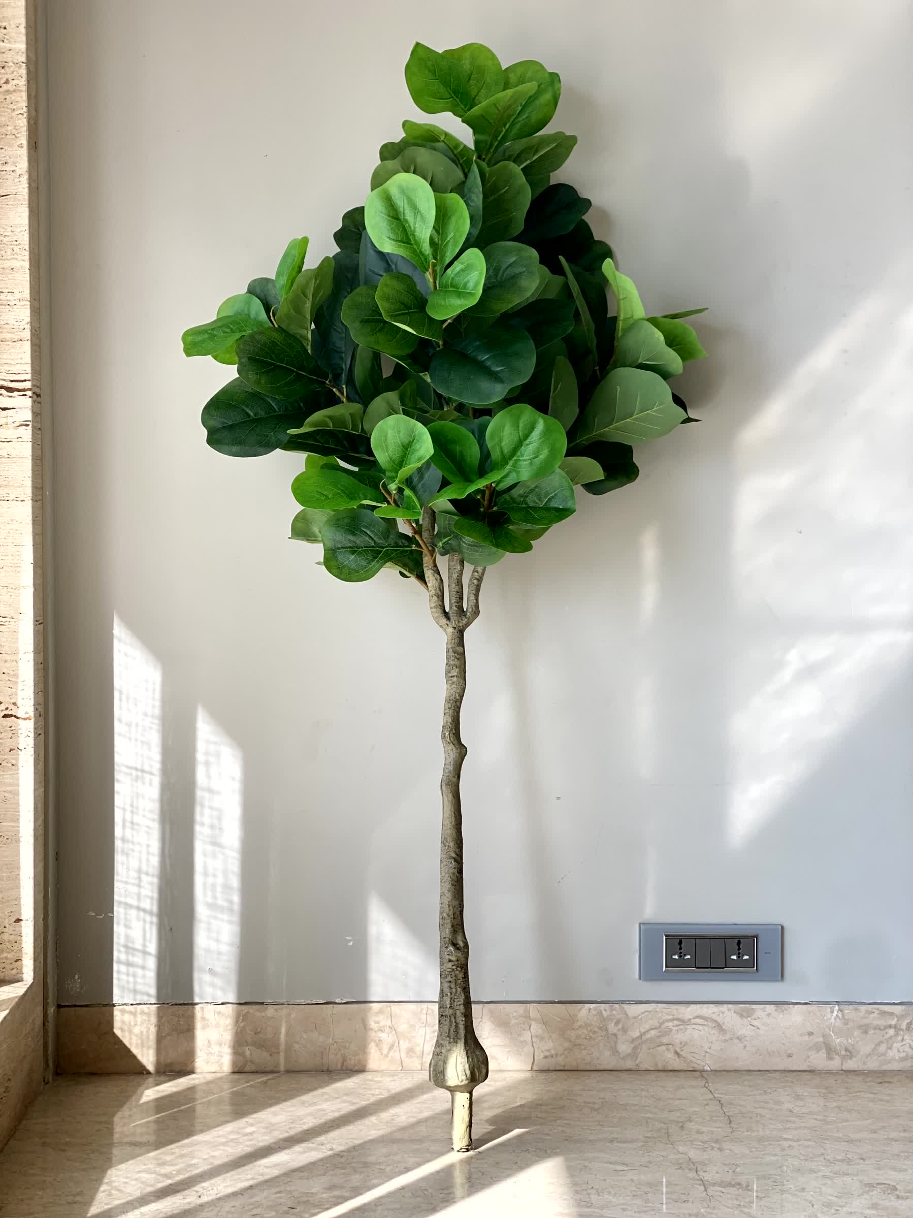 Artificial Decadent Fiddle Plant - 5.5 Feet