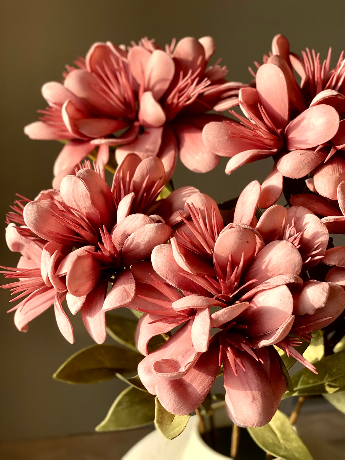 Artificial Peruvian Lily Stem - Pink (One Stem)