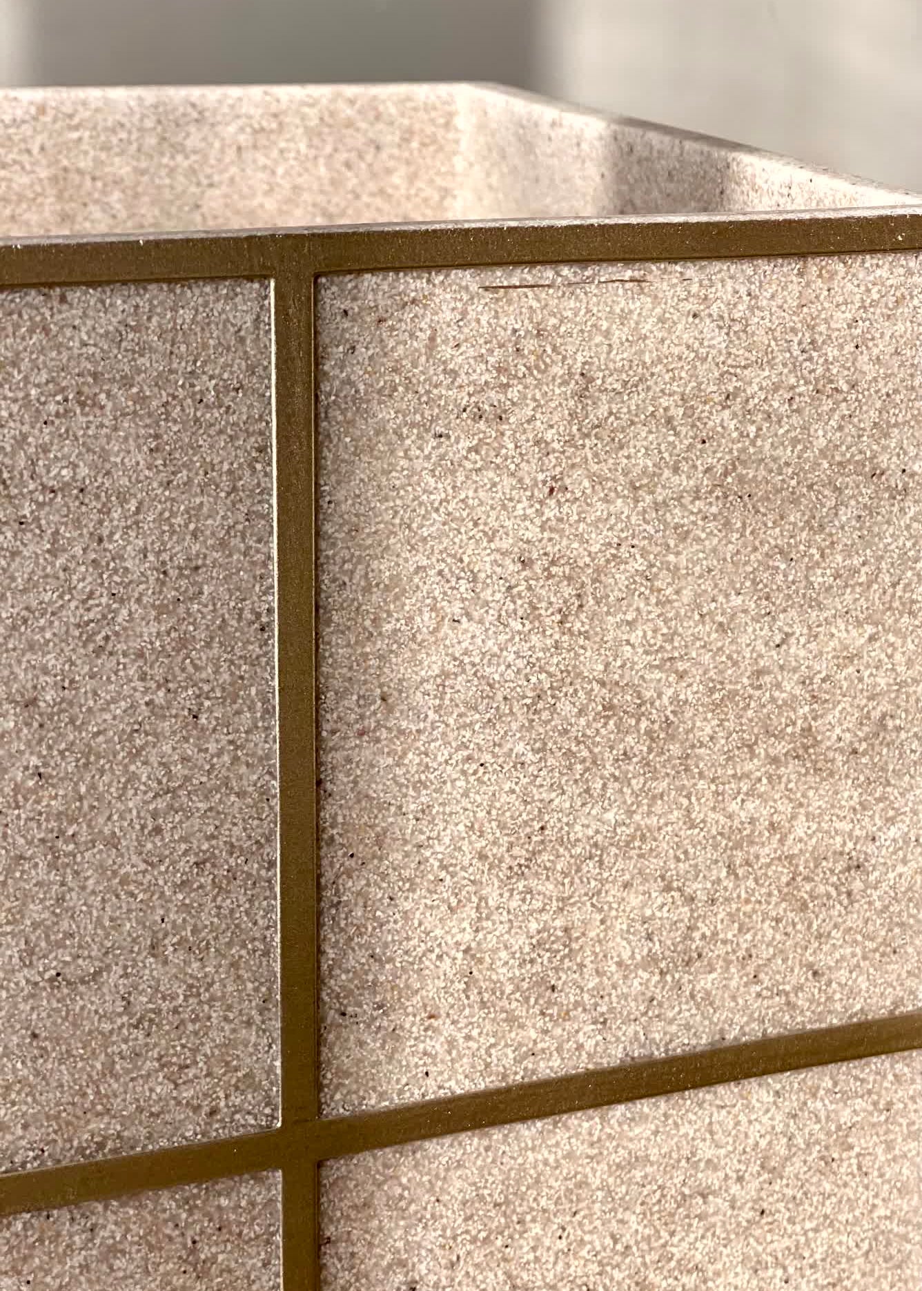 Axia Dustbin - Beige