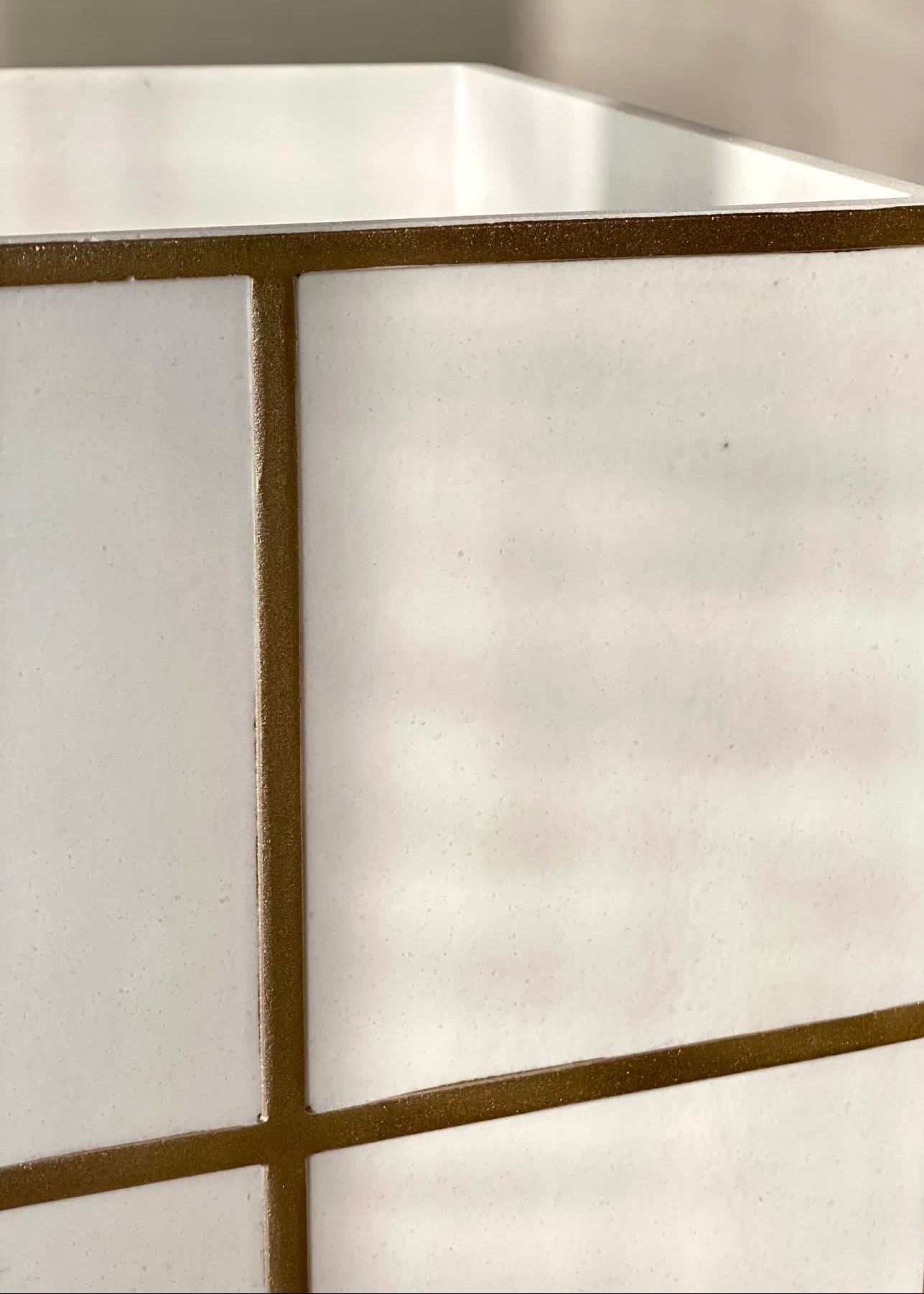 Axia Dustbin - Ivory