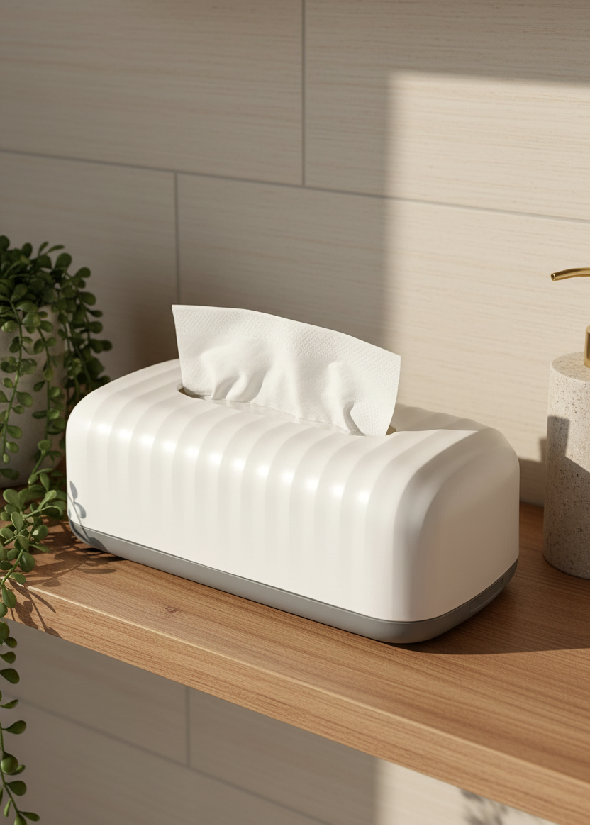 Museo Tissue Box - White