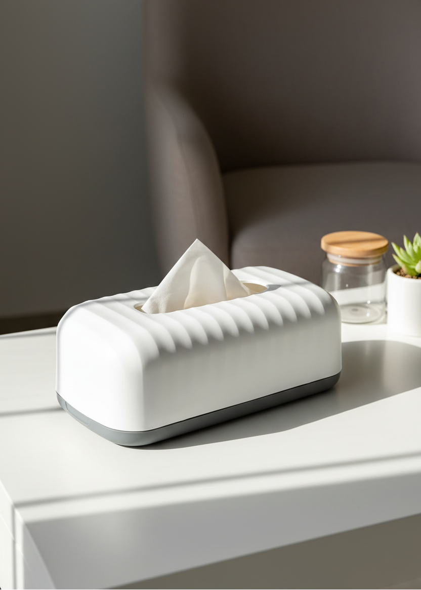 Museo Tissue Box - White