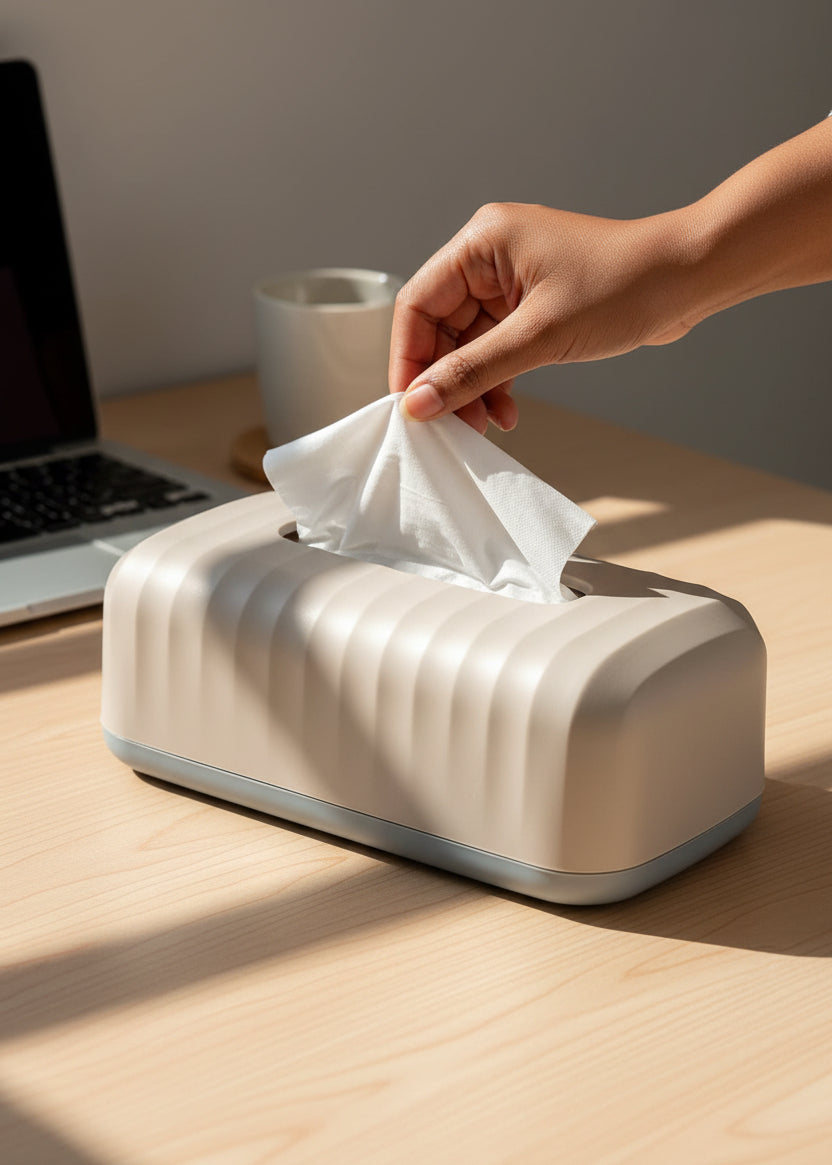 Museo Tissue Box - Beige