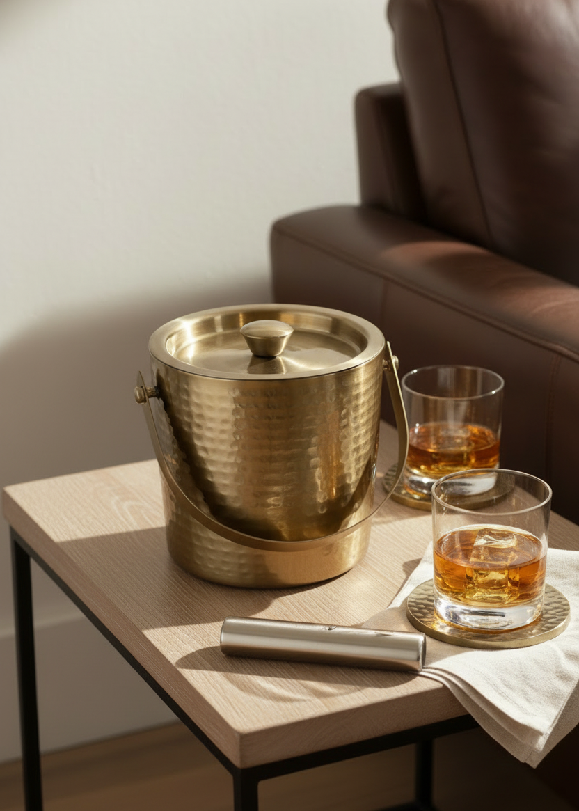 Manor Ice Bucket - Gold