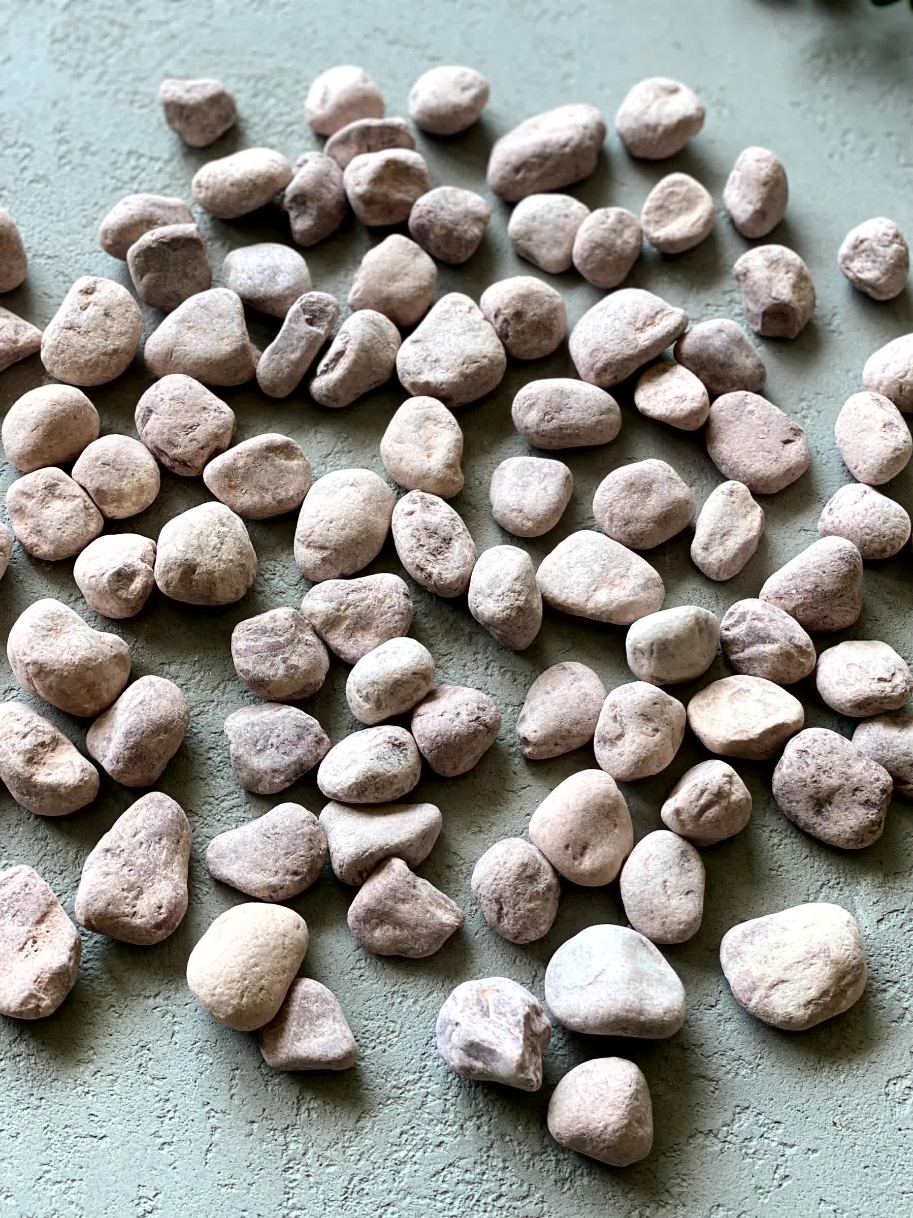 Pink Granite Pebbles - Pack of 2