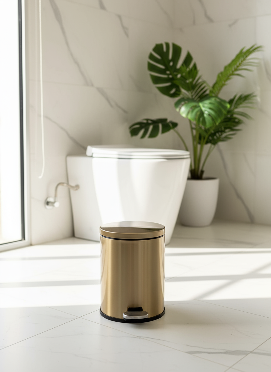 Helix Gold Dustbin - 6L