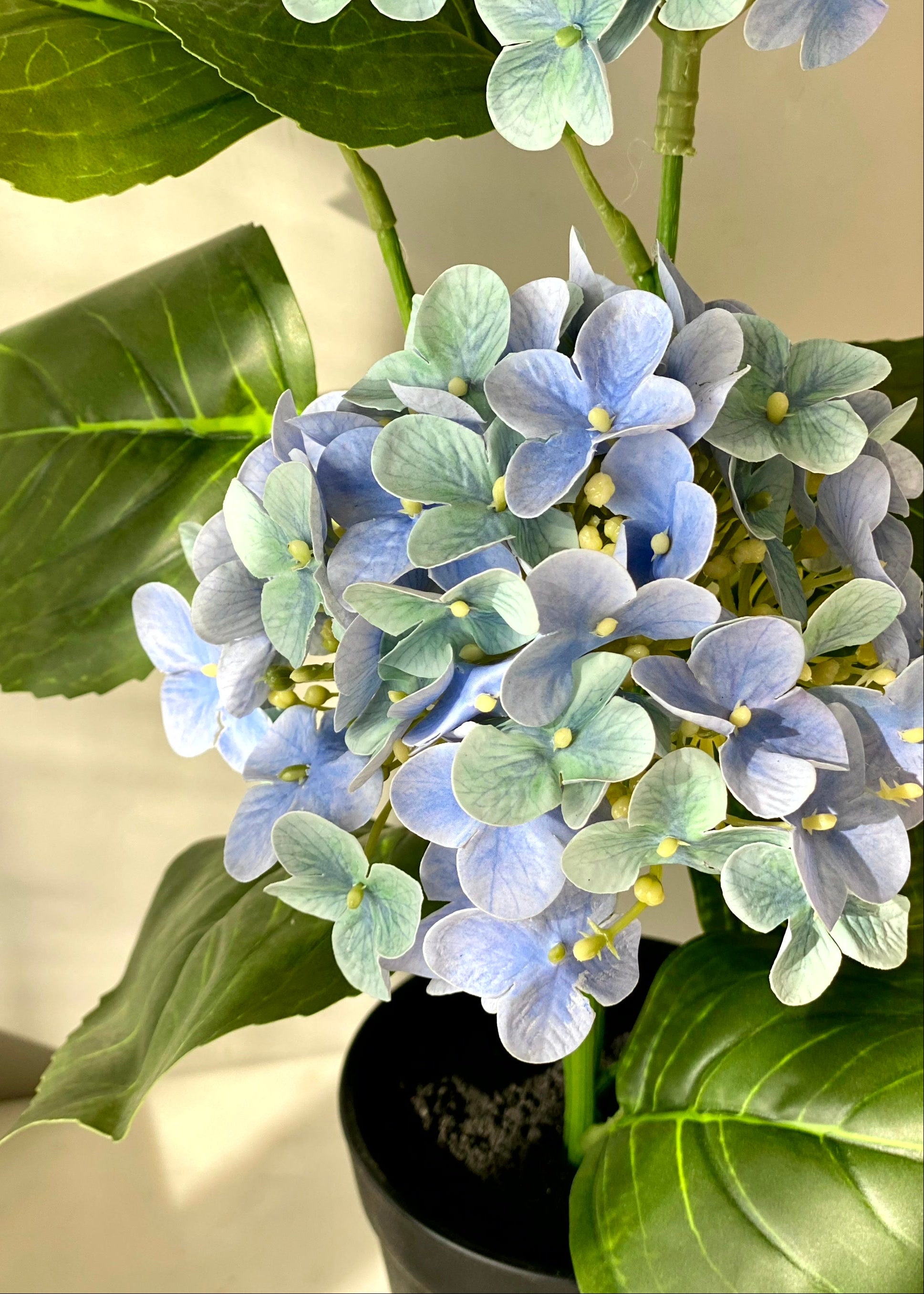 Artificial Botanic Hydrangea Plant - Blue