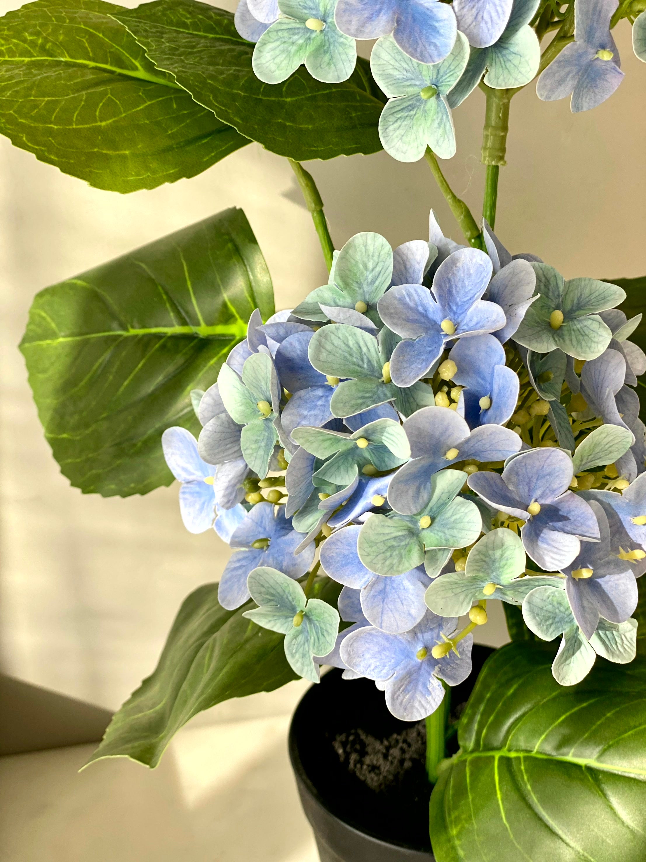 Artificial Botanic Hydrangea Plant - Blue