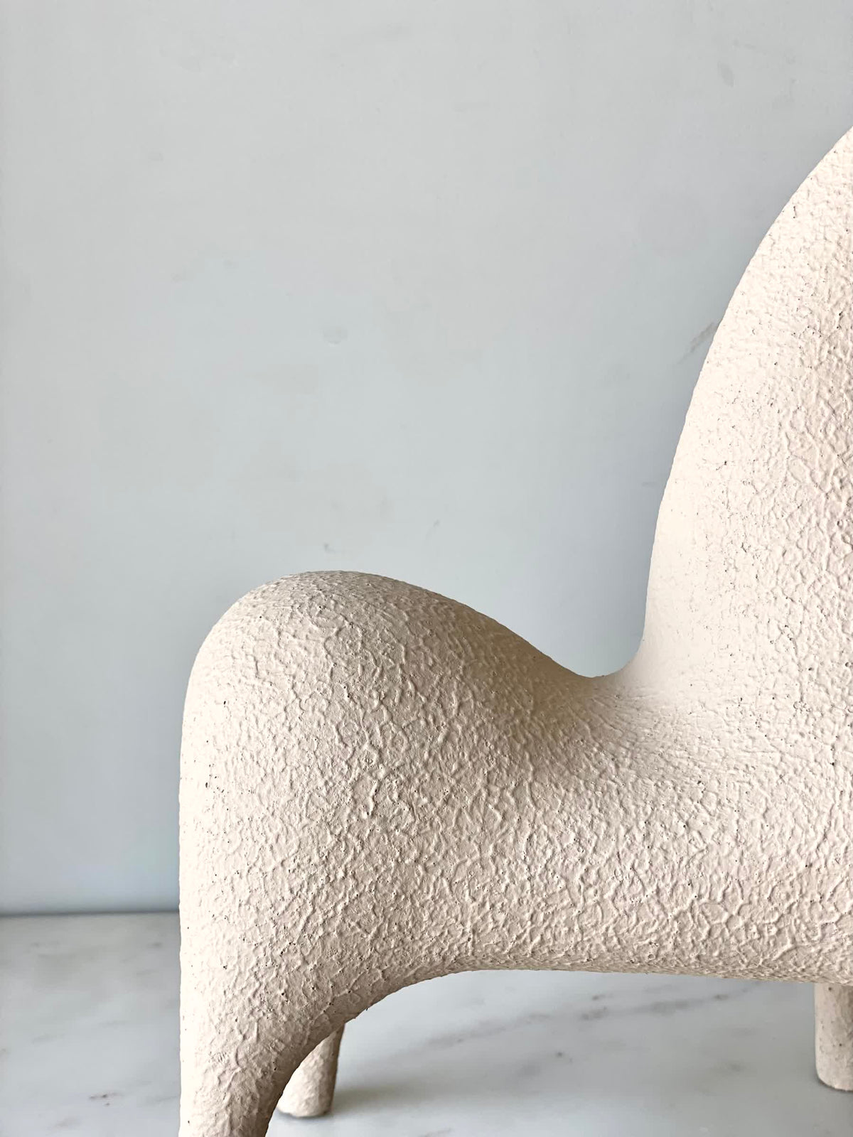 Marlow Beige Horse Accent
