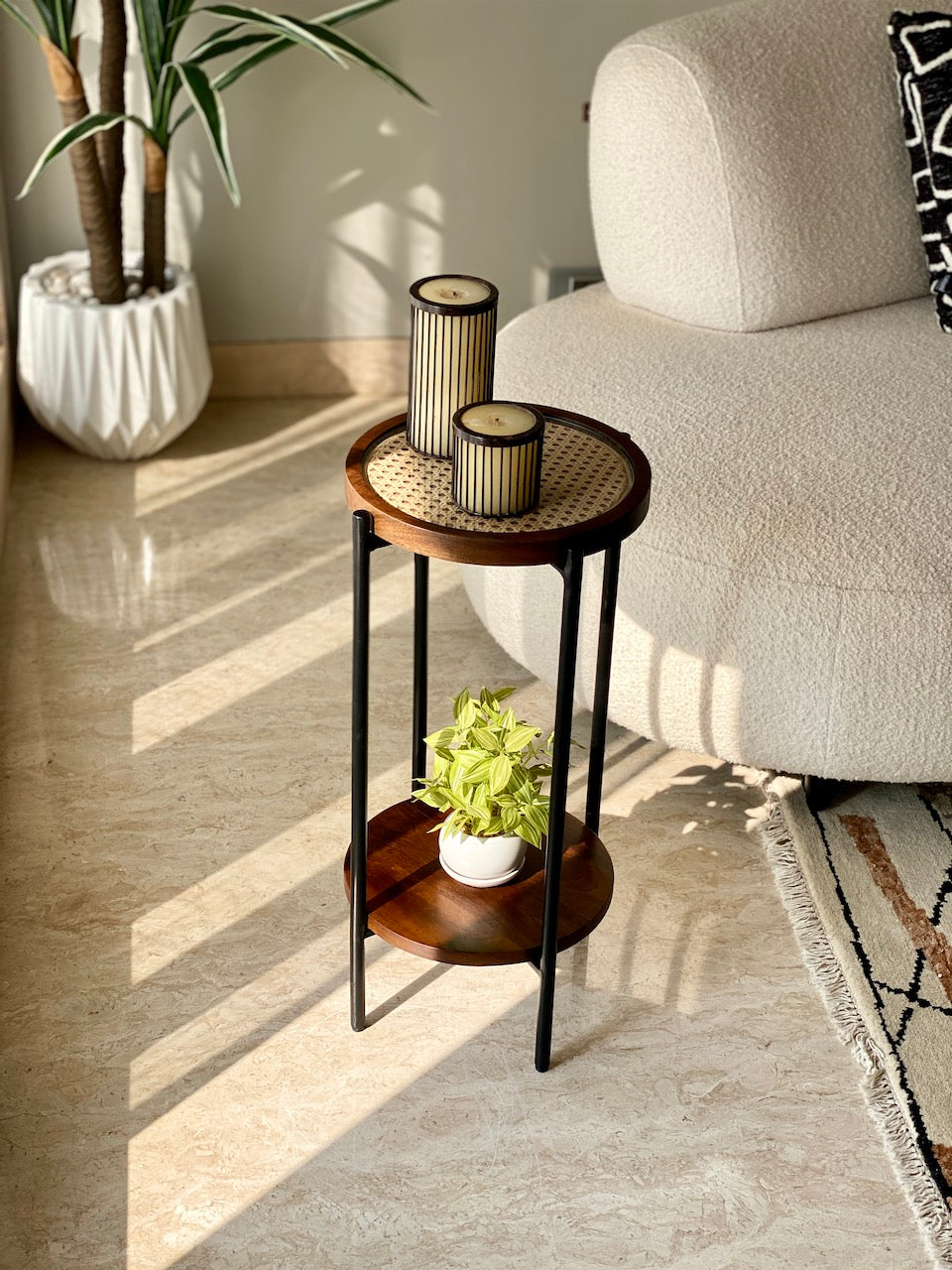 Kovo Rattan Drink Table