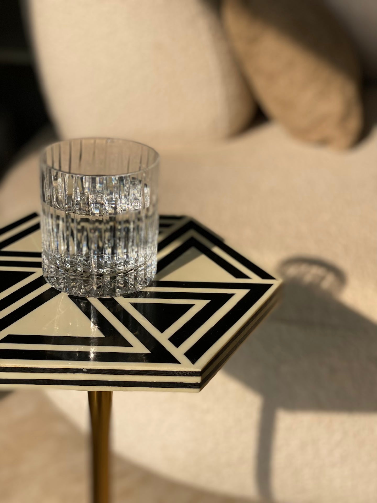 Cairo Inlay Drink Table