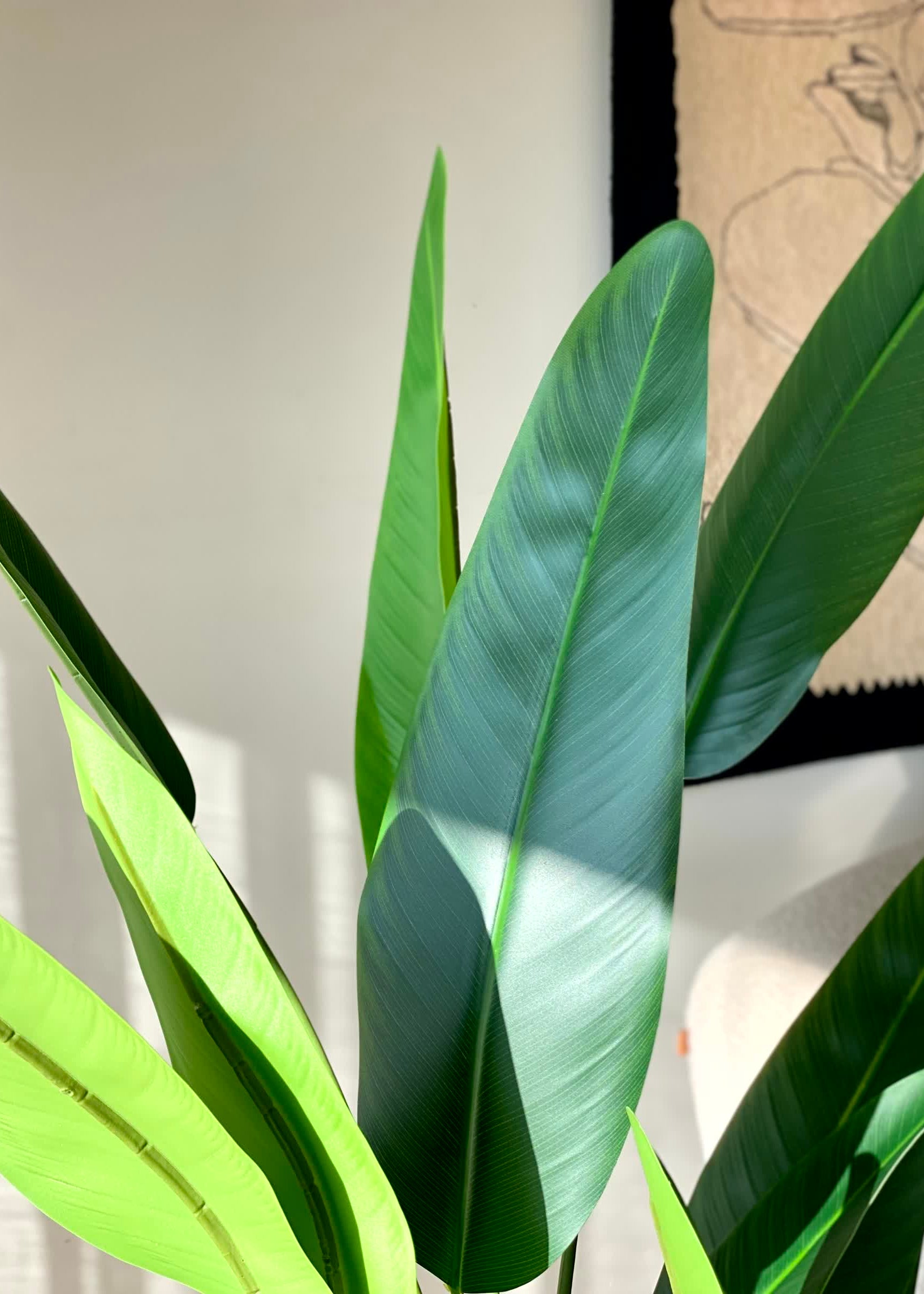 Artificial Slim Travellers Palm Plant - 5 Feet