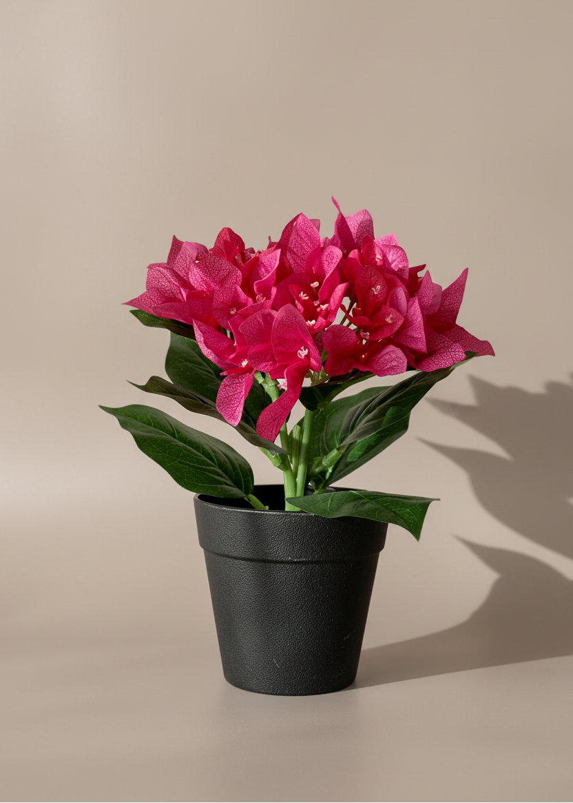 Artificial Pink Bougainvillea Plant