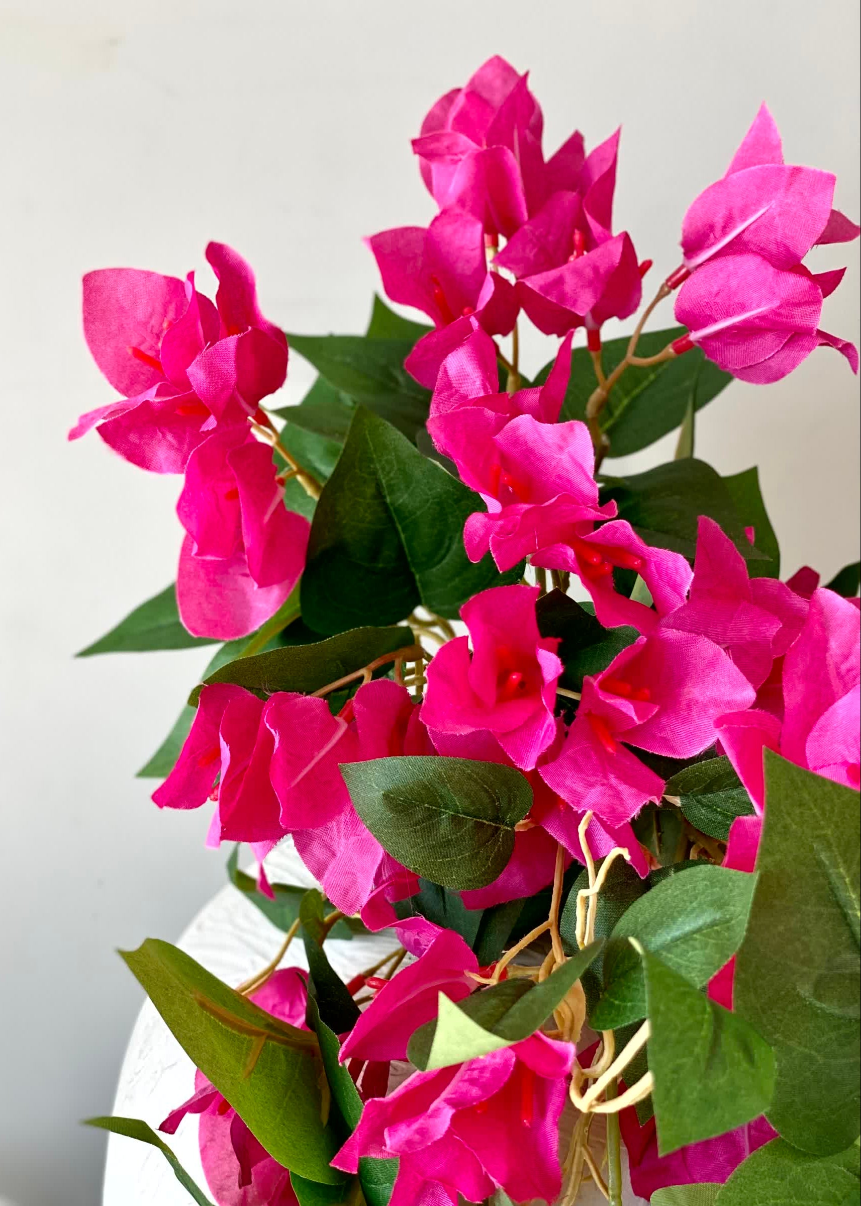 Artificial Pink Hanging Bougainvillea Plant - 2.5 Feet