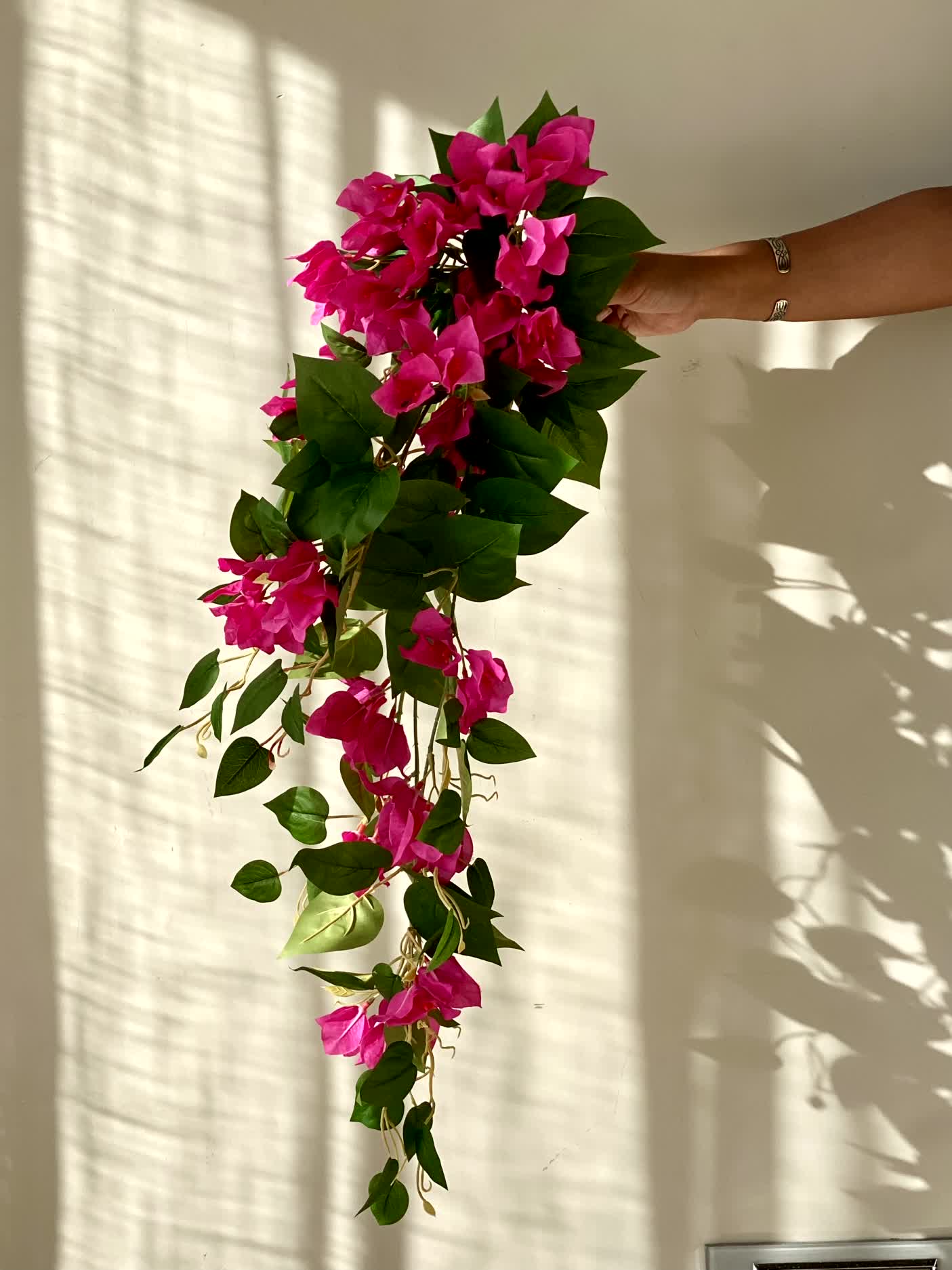 Artificial Hanging Bougainvillea Plant - 2.5 Feet