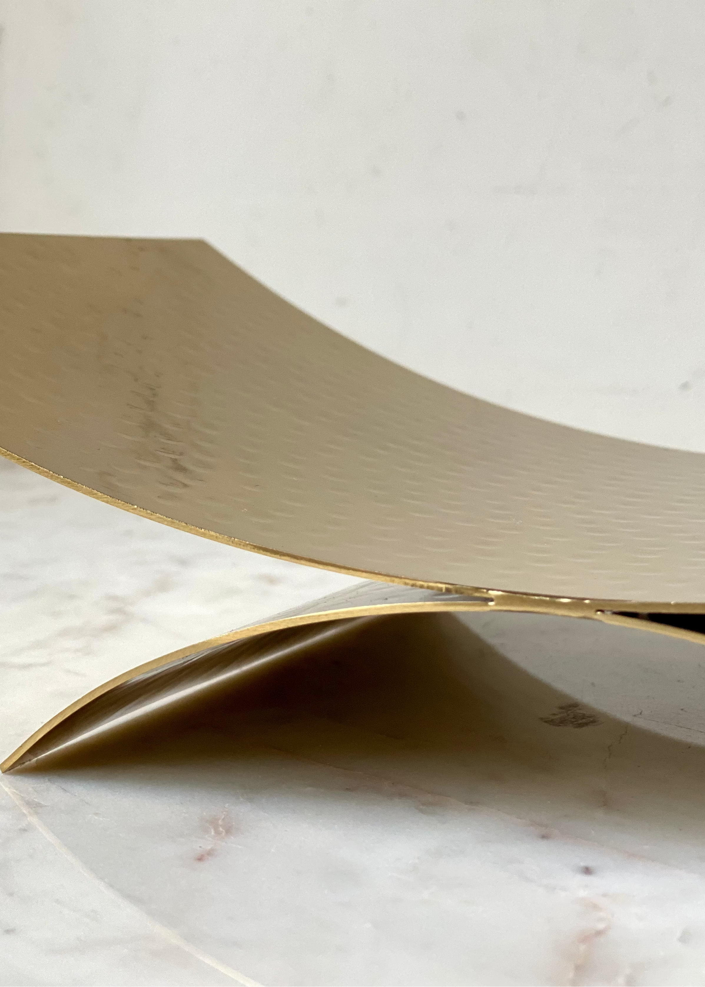 Sora Hammered Tray - Gold