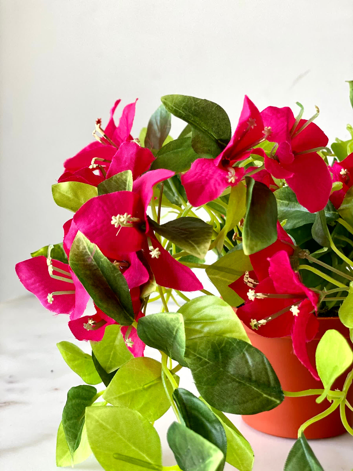 Artificial Pink Bougainvillea Vine Plant