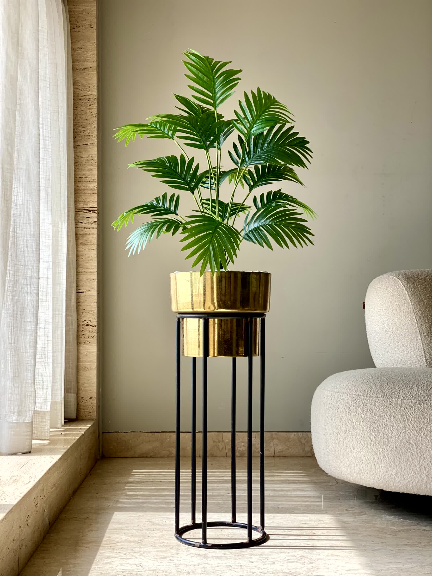Artificial Areca Palm Plant - 2 Feet
