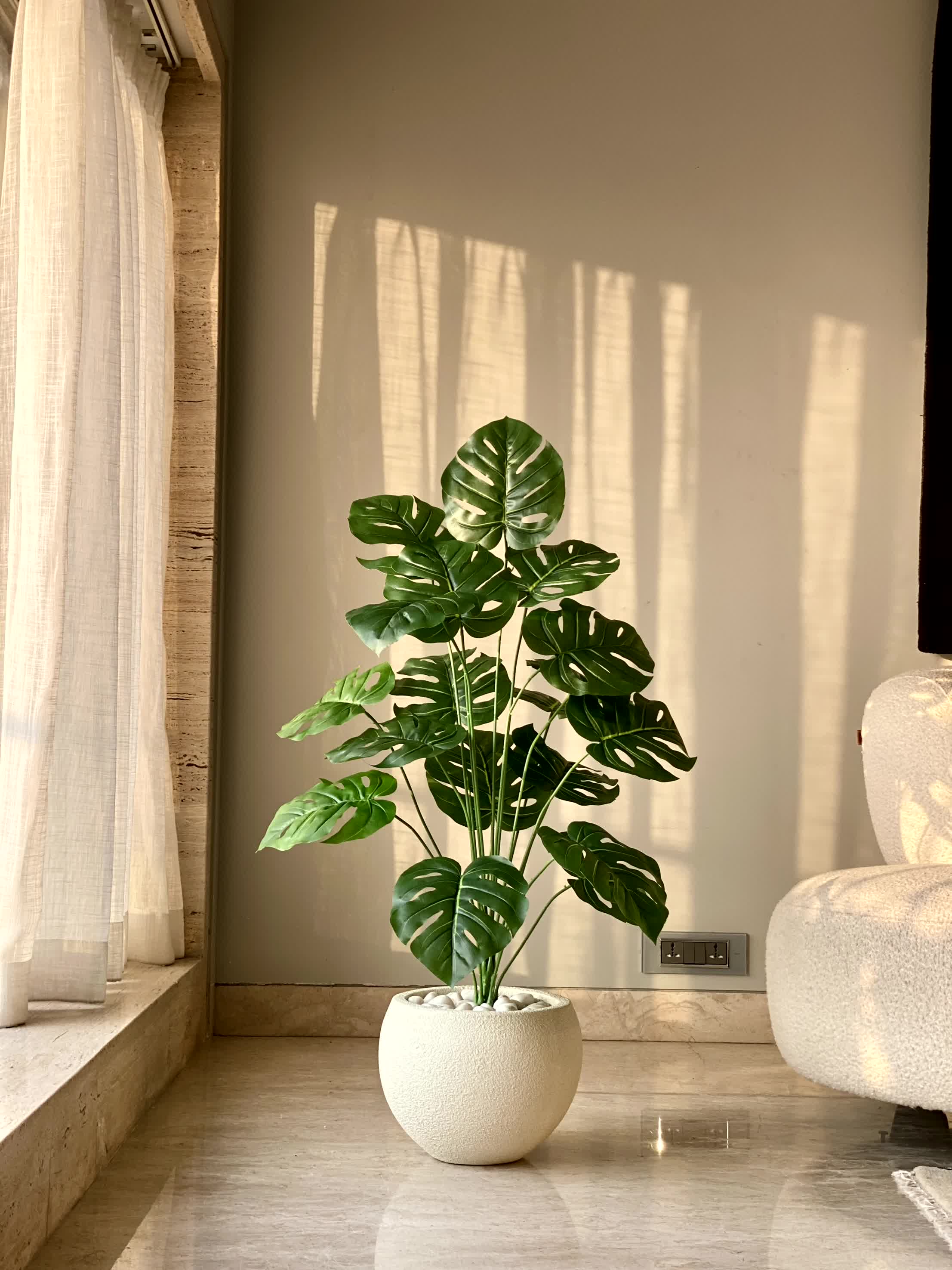 Artificial Midas Monstera Plant - 3.5 Feet