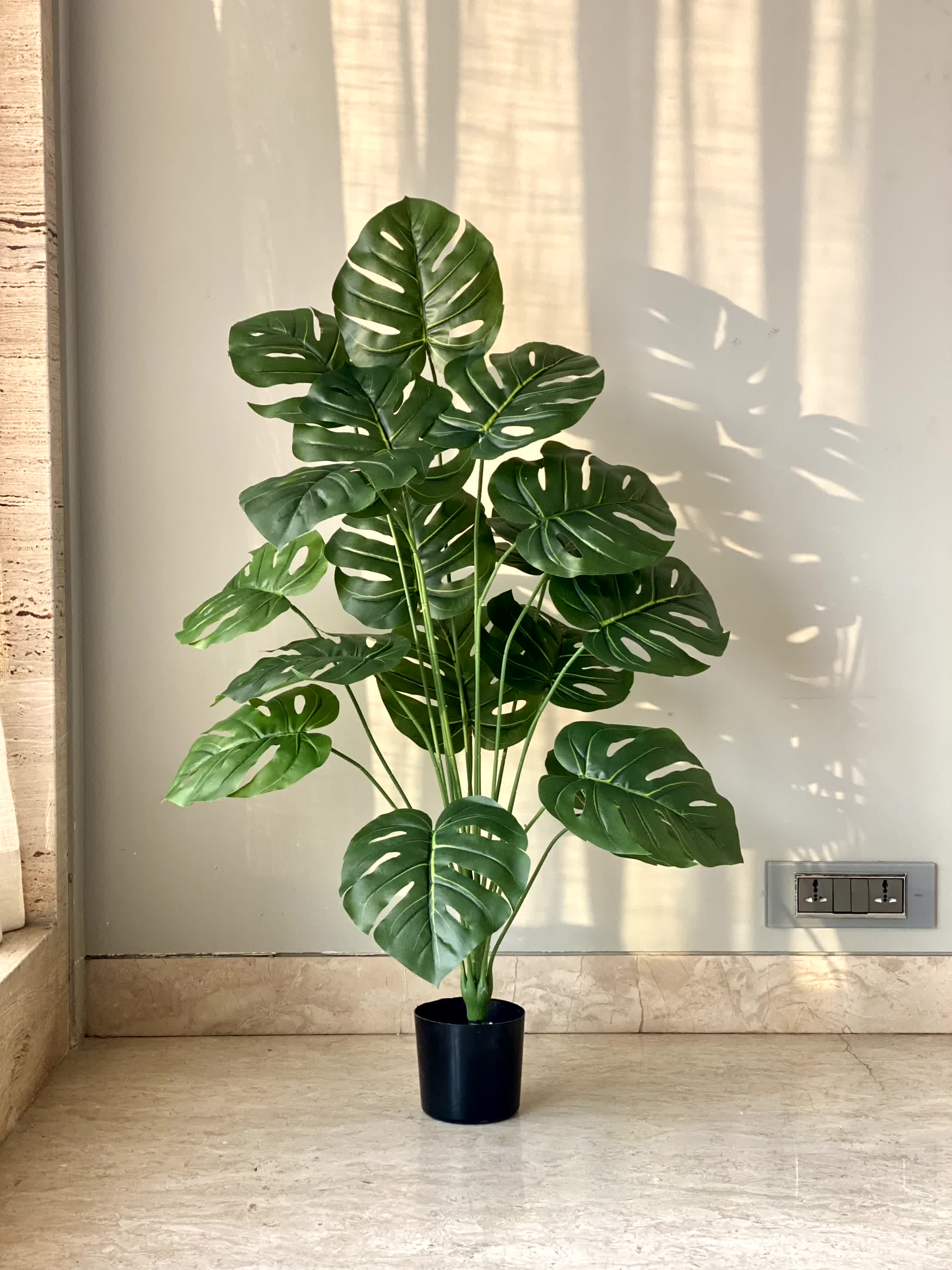 Artificial Midas Monstera Plant - 3.5 Feet