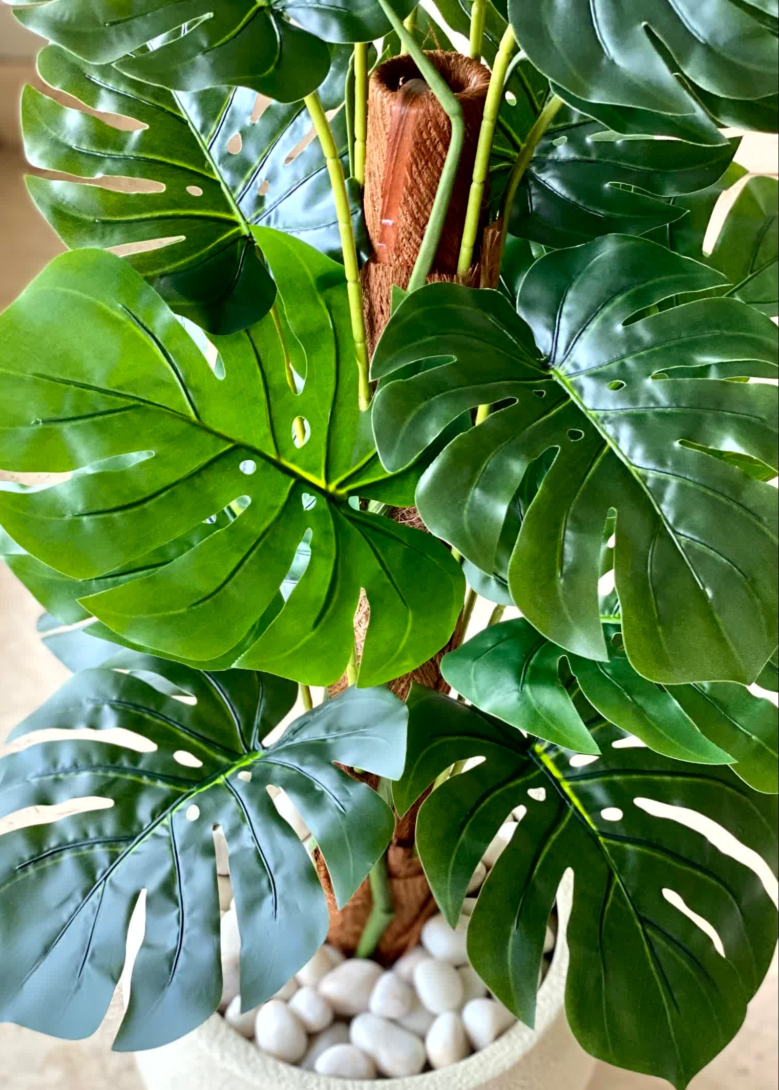 Artificial Monstera Muse Plant - 3 Feet