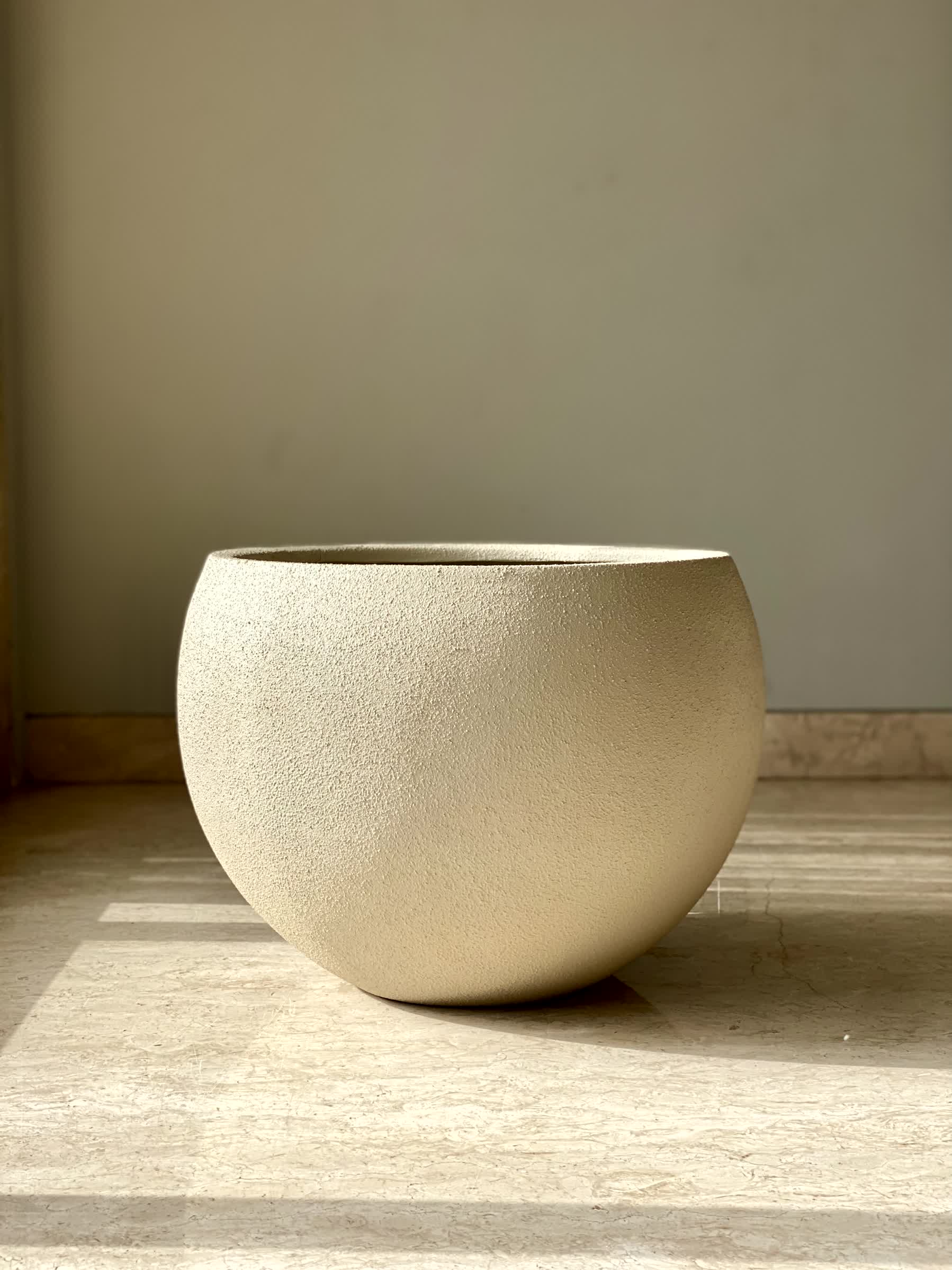 Lithos Planters - Beige