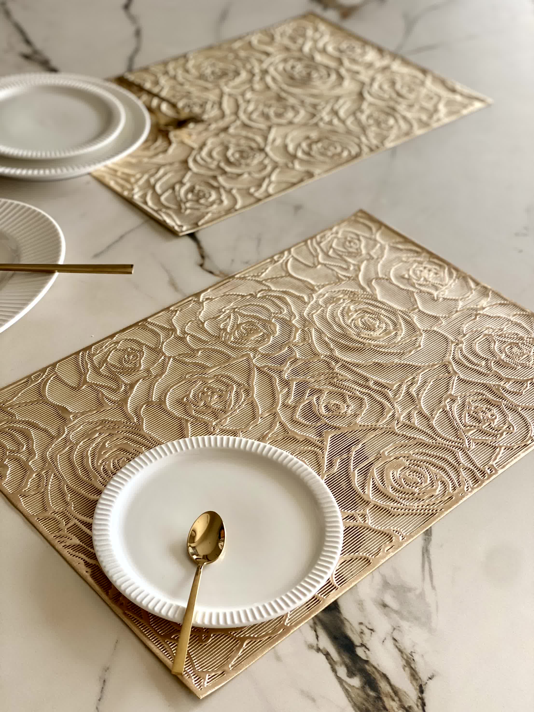 Rosette Table Mats - Set of 6